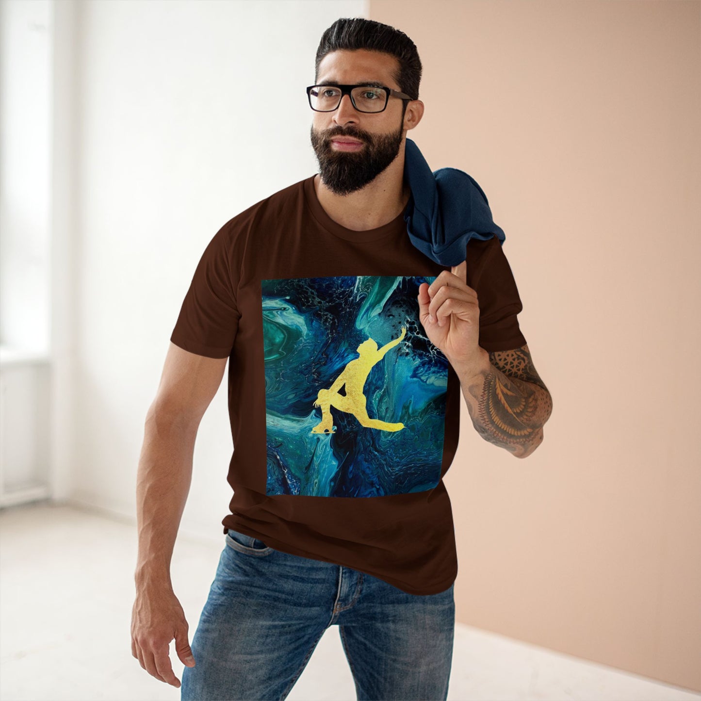 Men's figure skating T-shirt