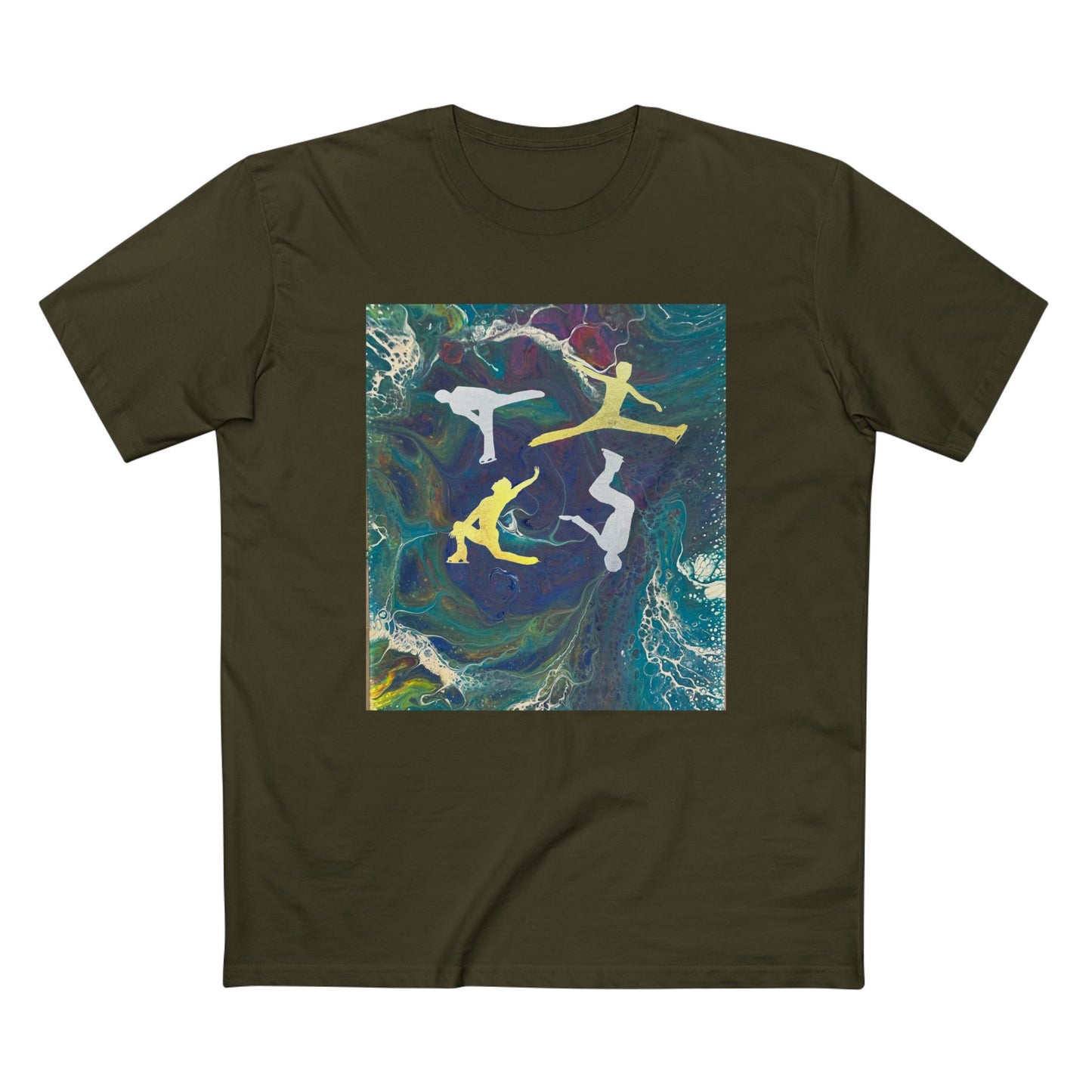 Men's figure skating T-shirt