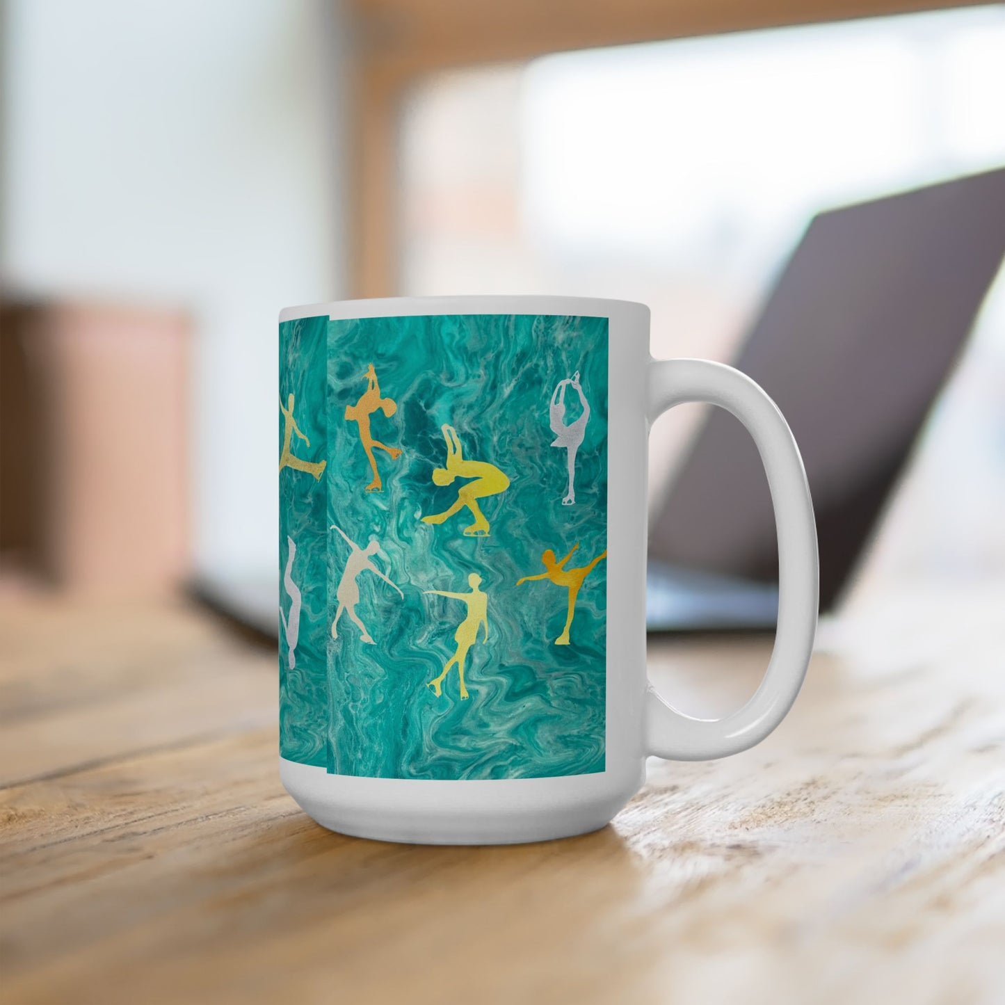 Figure skating Ceramic Mug, (11oz, 15oz)