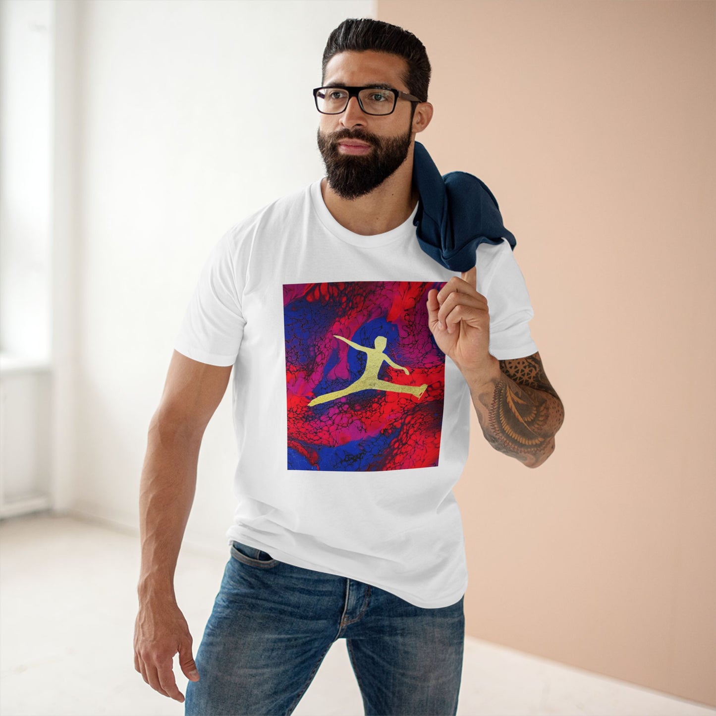 Men's figure skating T-shirt