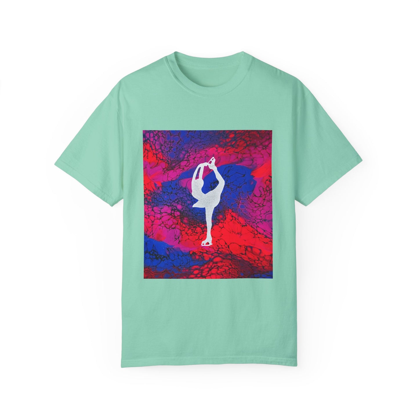 Figure Skating T-shirt—Unisex Garment-Dyed Tee