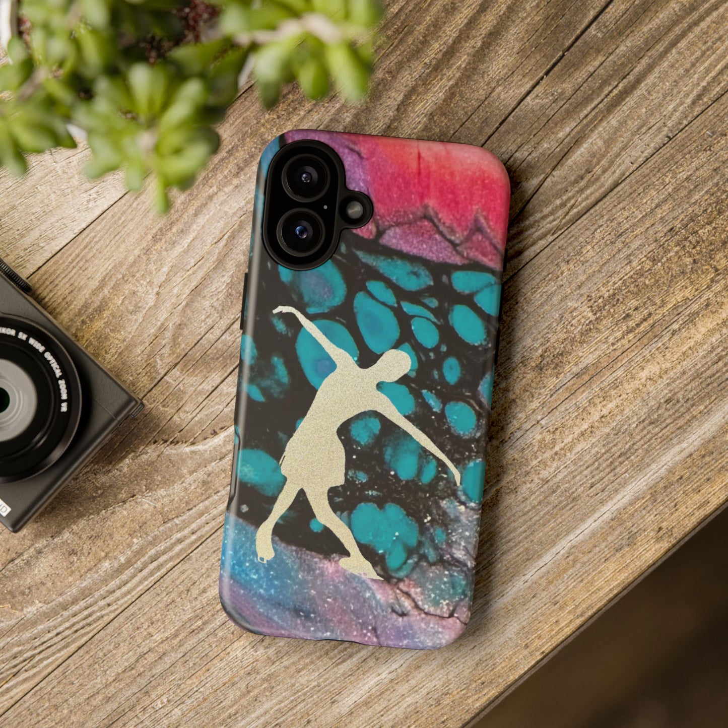 Figure skating phone cases