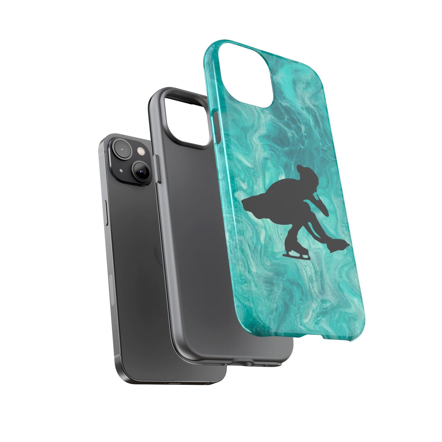 Figure skating phone cases