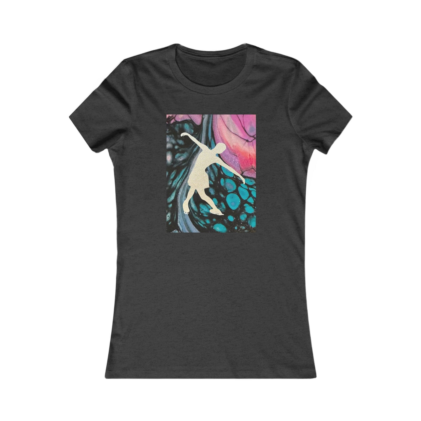 Ladies figure skating T-shirt