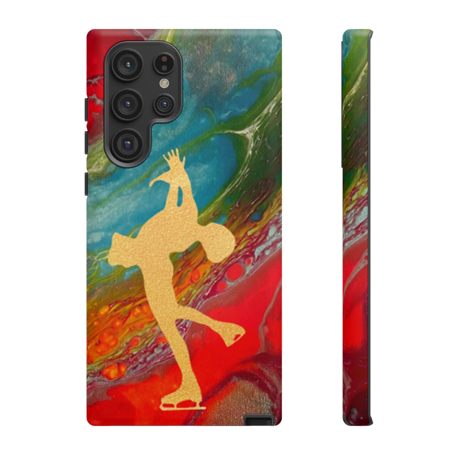 Figure skating phone cases