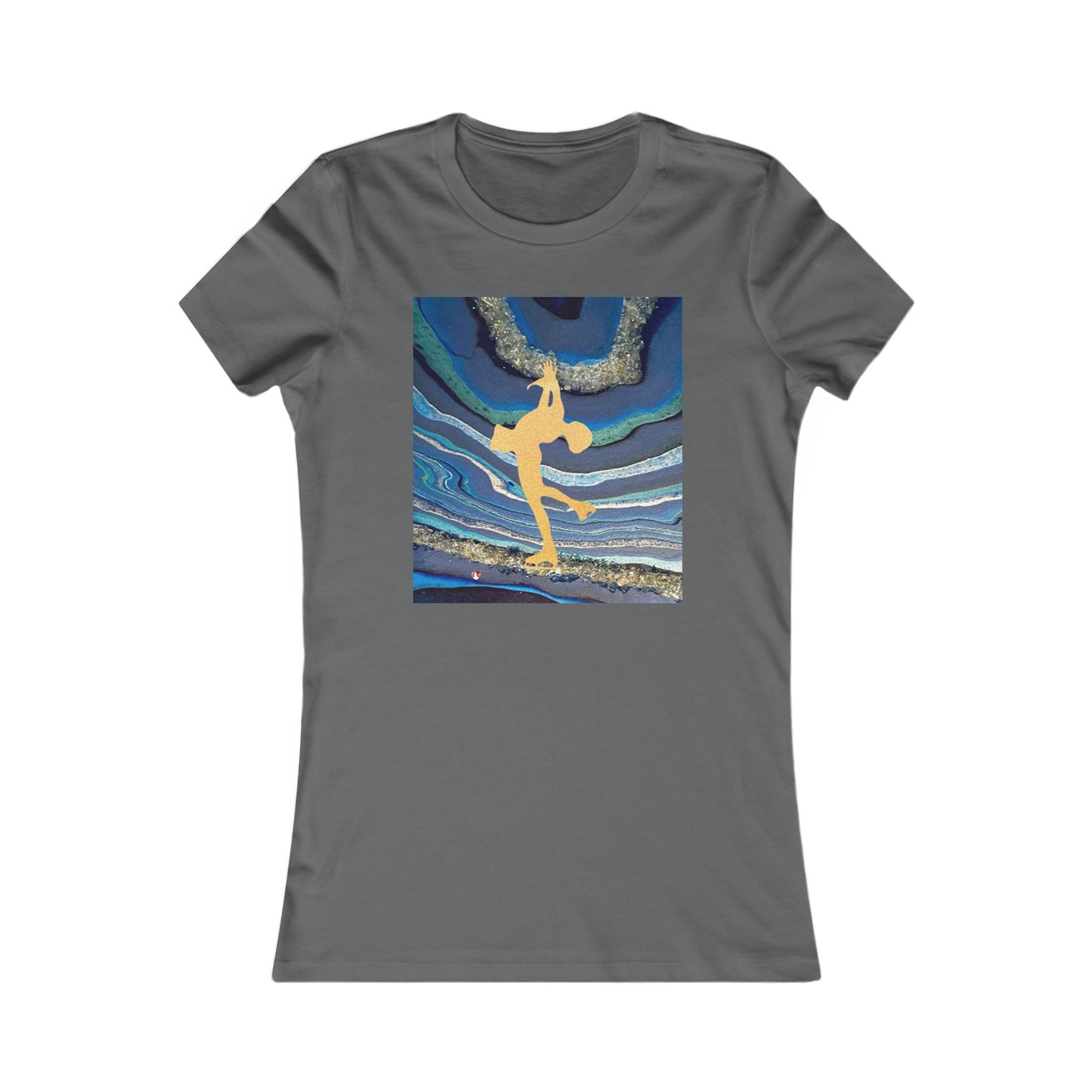 Ladies figure skating T-shirt