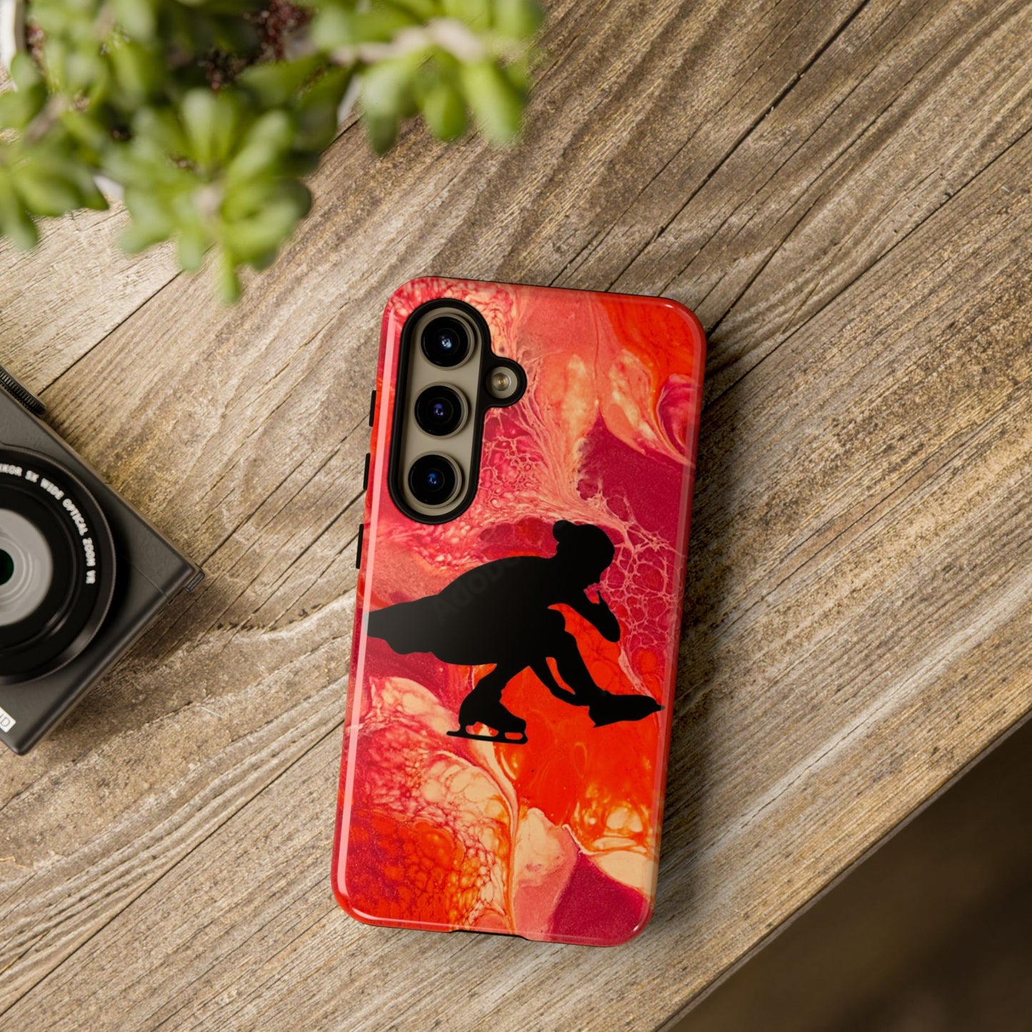 Figure skating phone cases