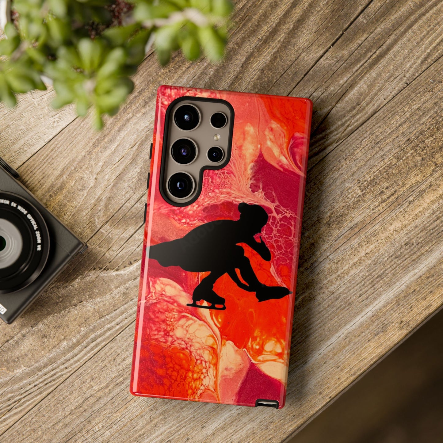 Figure skating phone cases