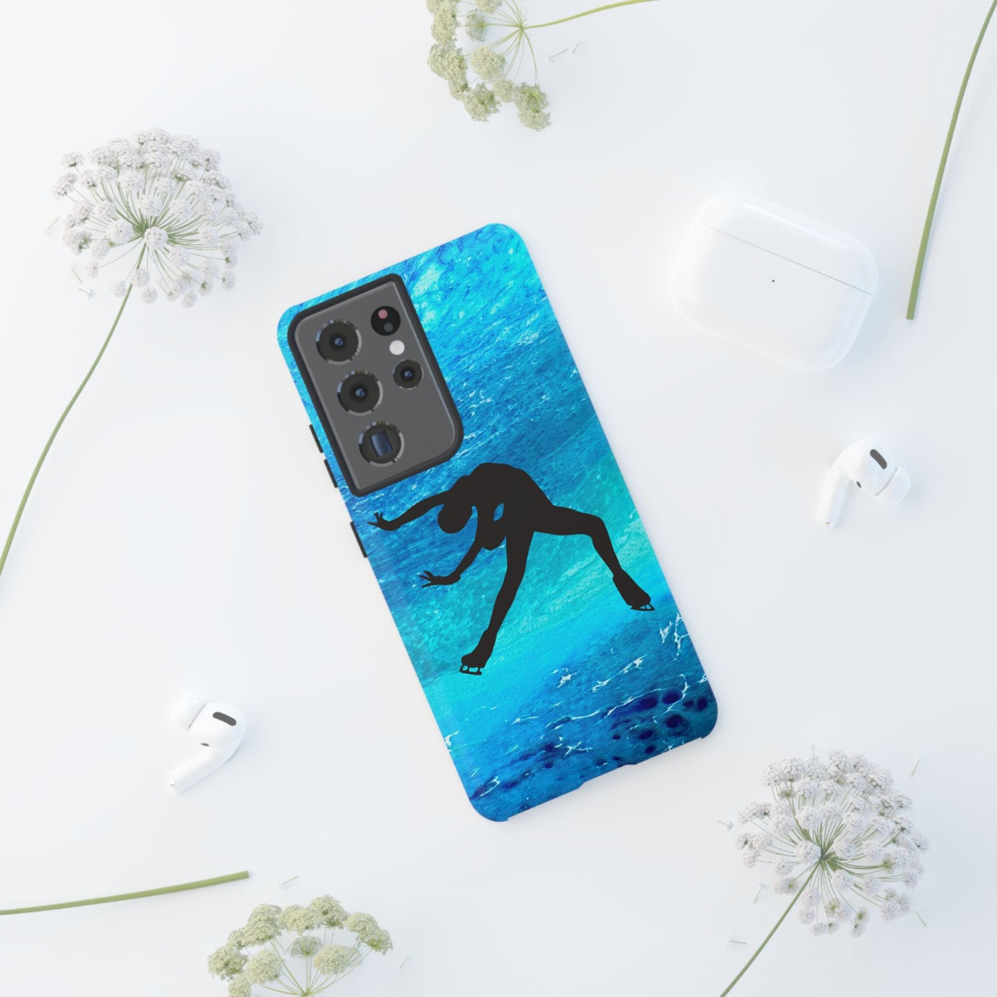 Figure skating phone cases