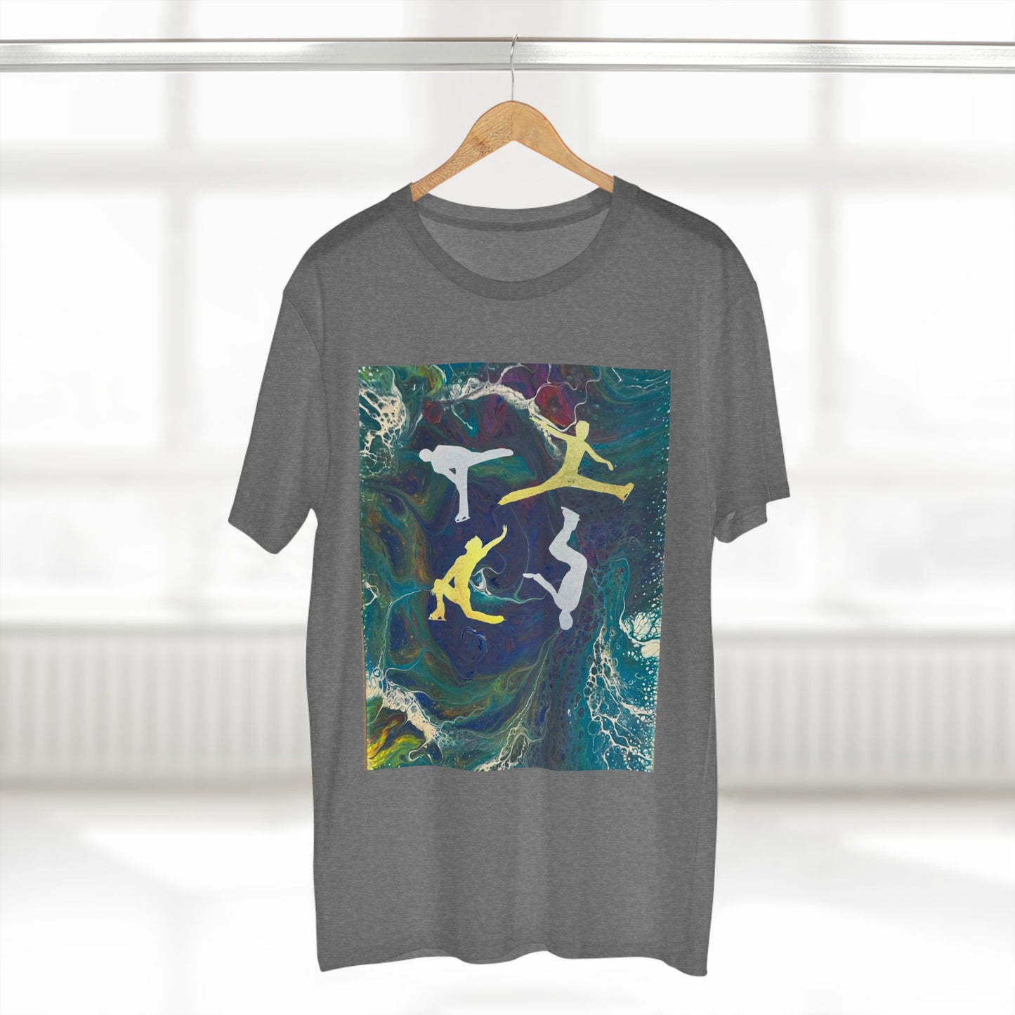 Men's figure skating T-shirt