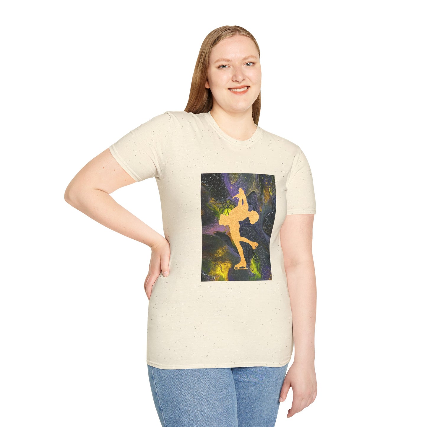 Unisex Softstyle figure skating T-Shirt