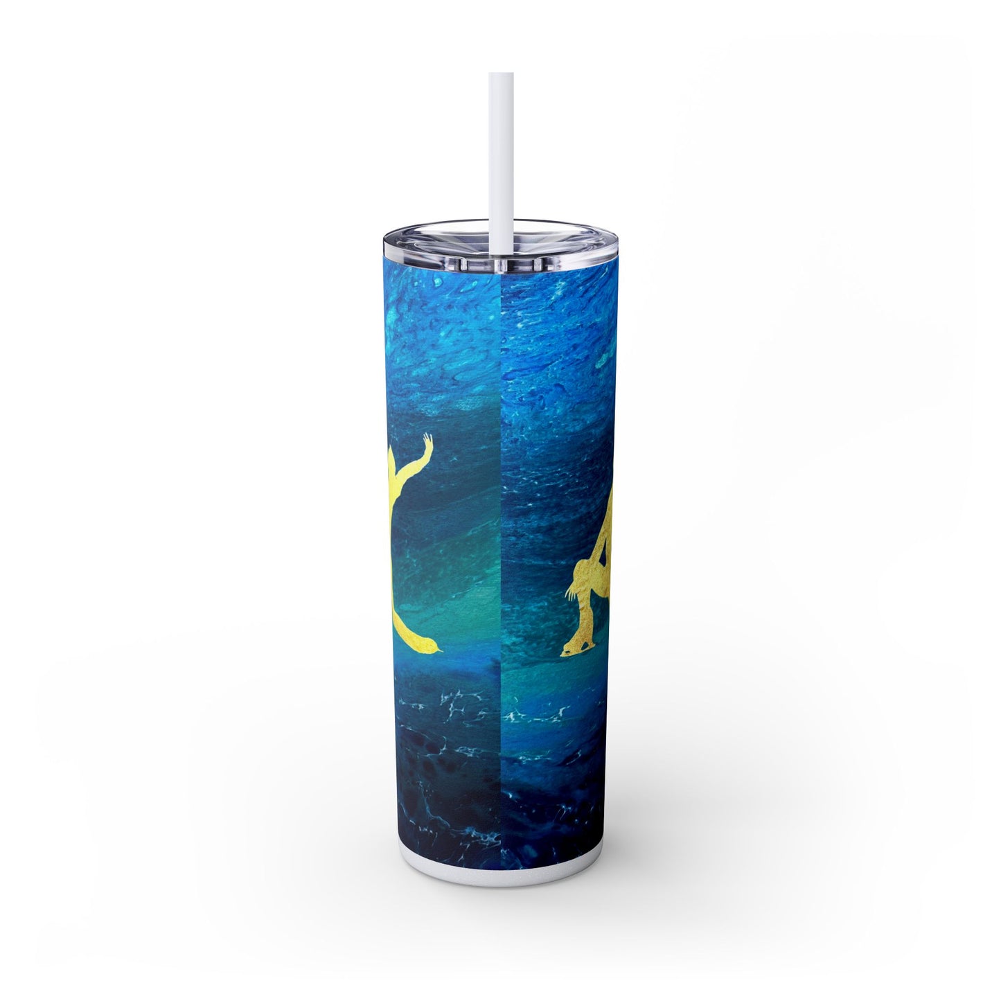 Figure Skating Tumbler, 20oz with straw