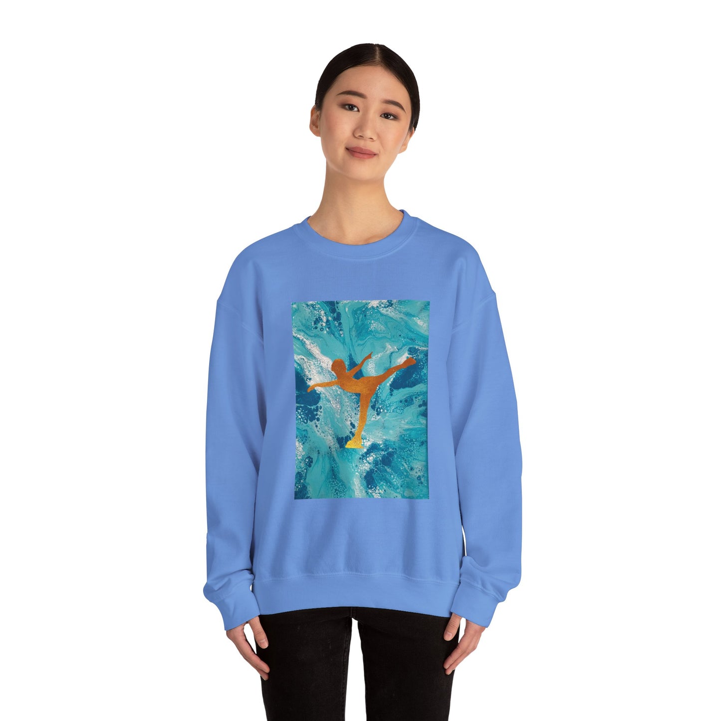 Unisex Figure skating crewneck Sweatshirt