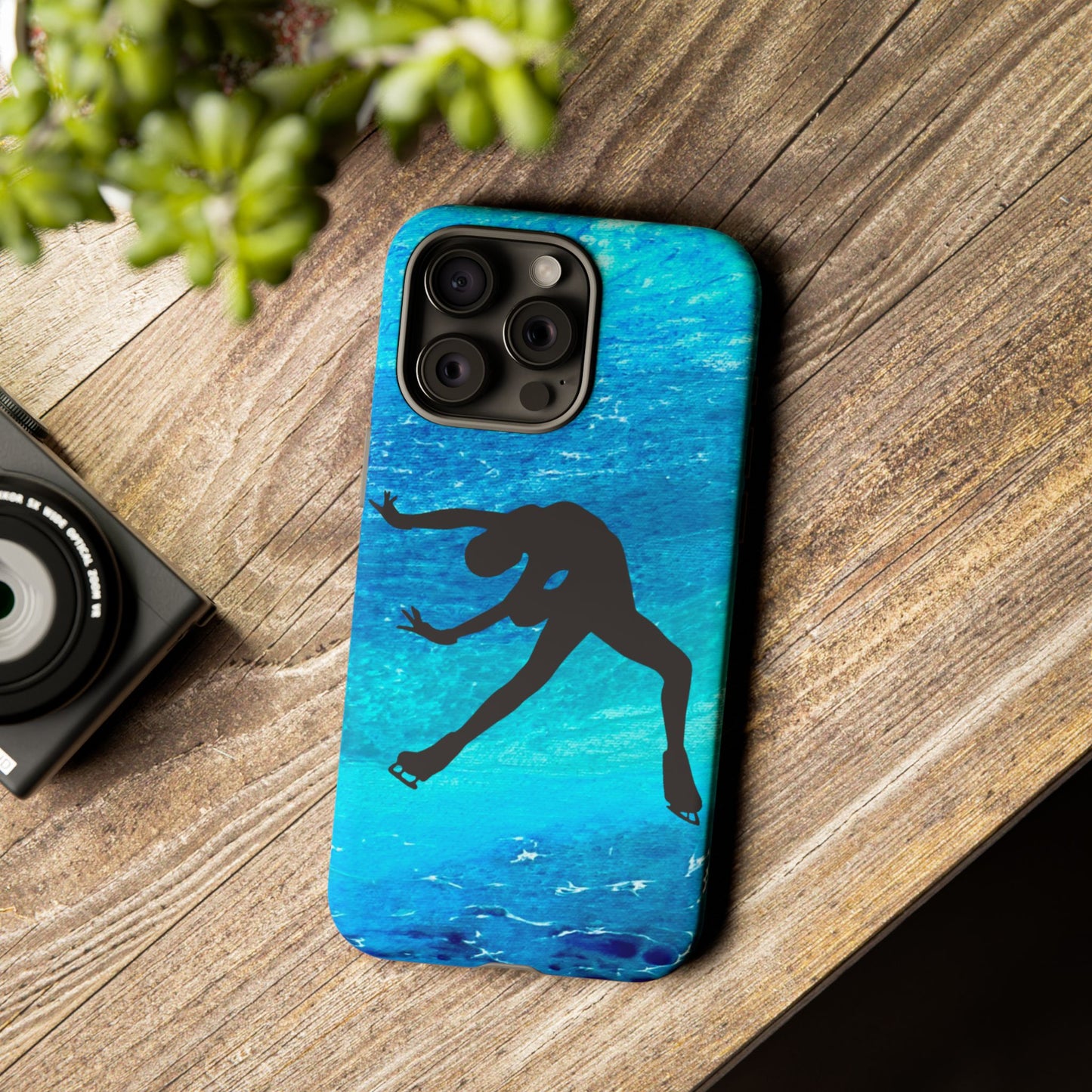 Figure skating phone cases