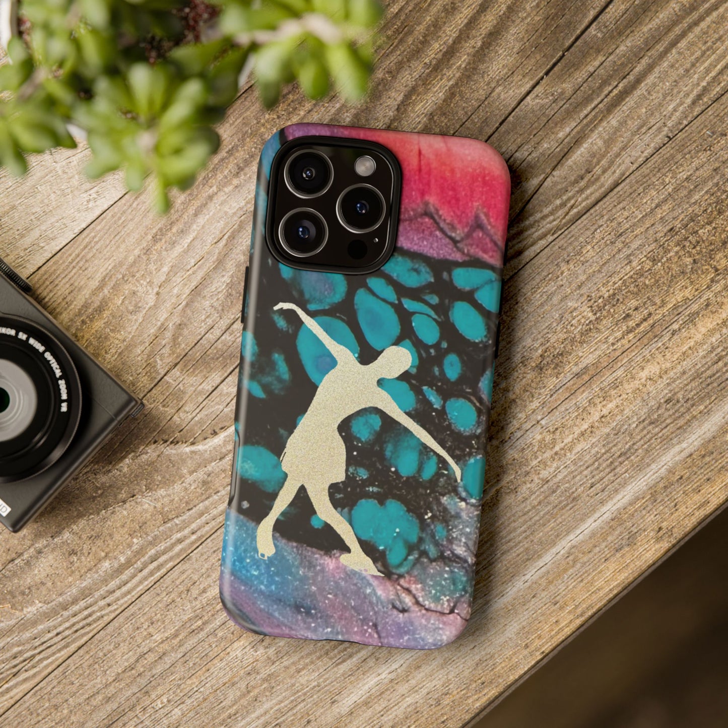 Figure skating phone cases