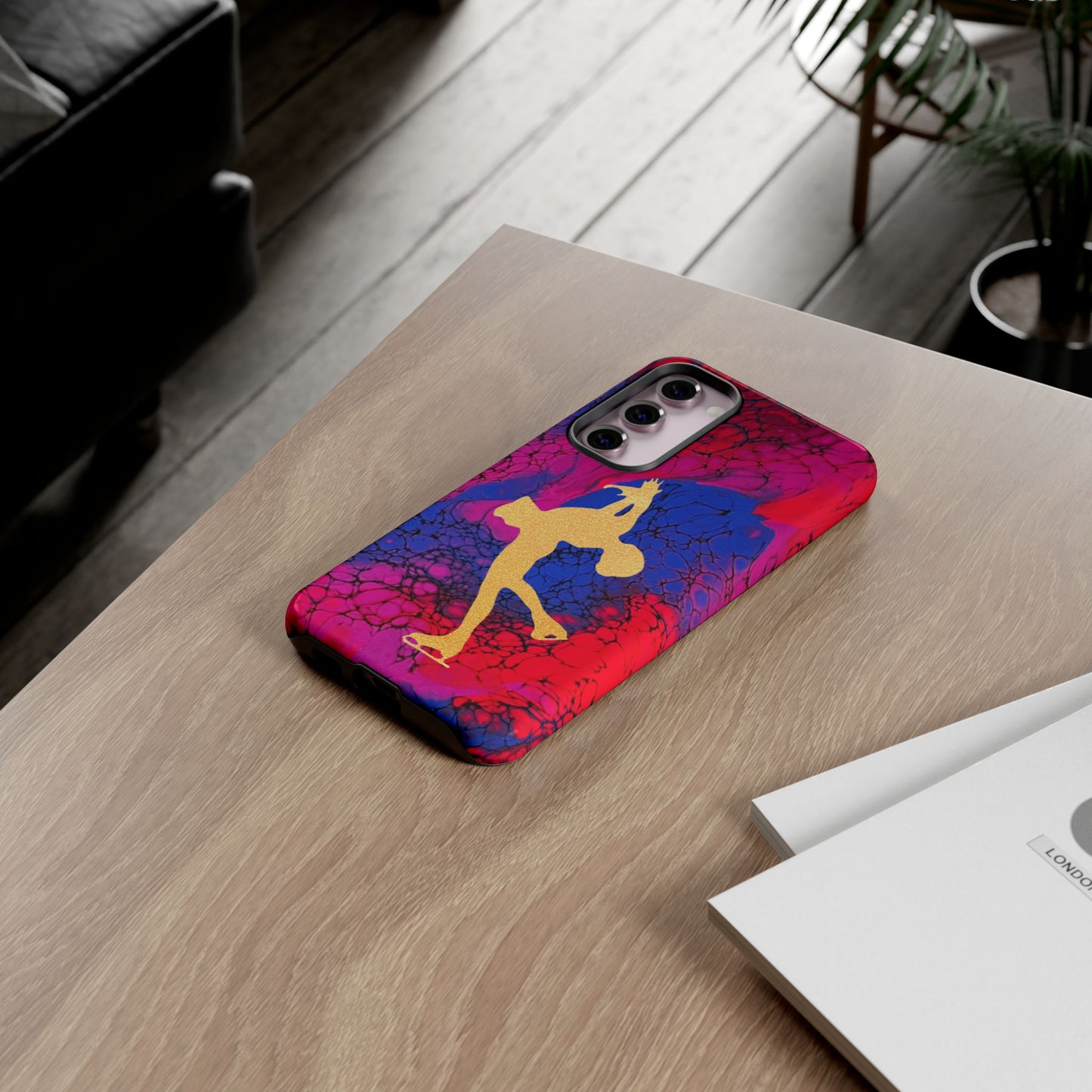 figure skating phone case