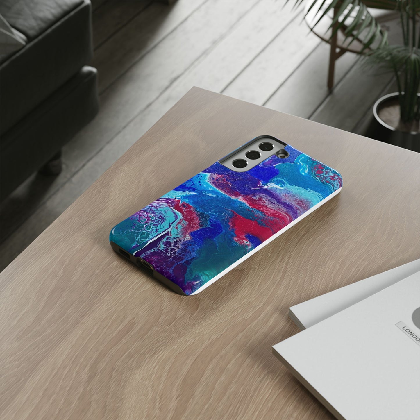 Tough Phone Case for iPhone, Samsung and Google pixel devices with Artwork Design