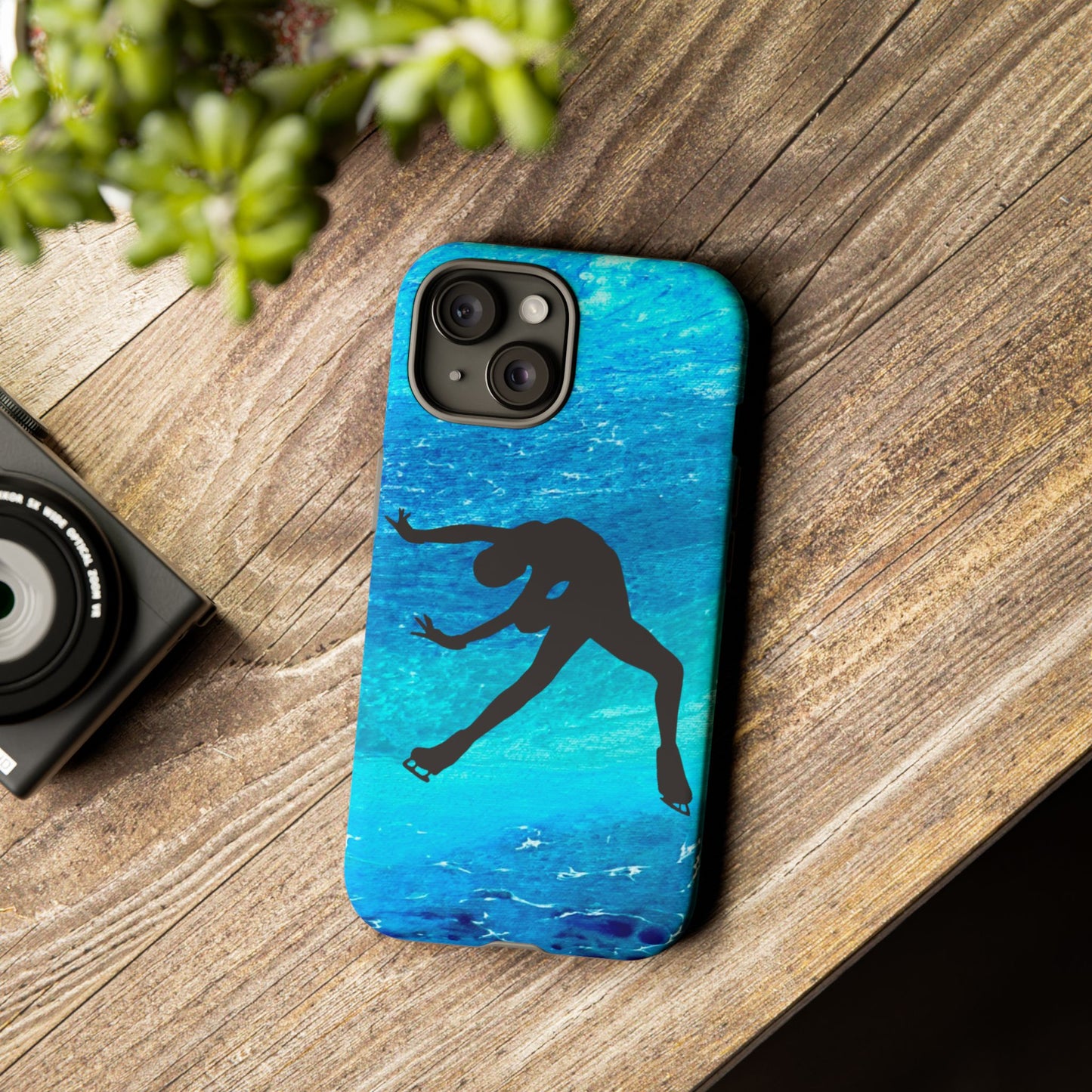 Figure skating phone cases