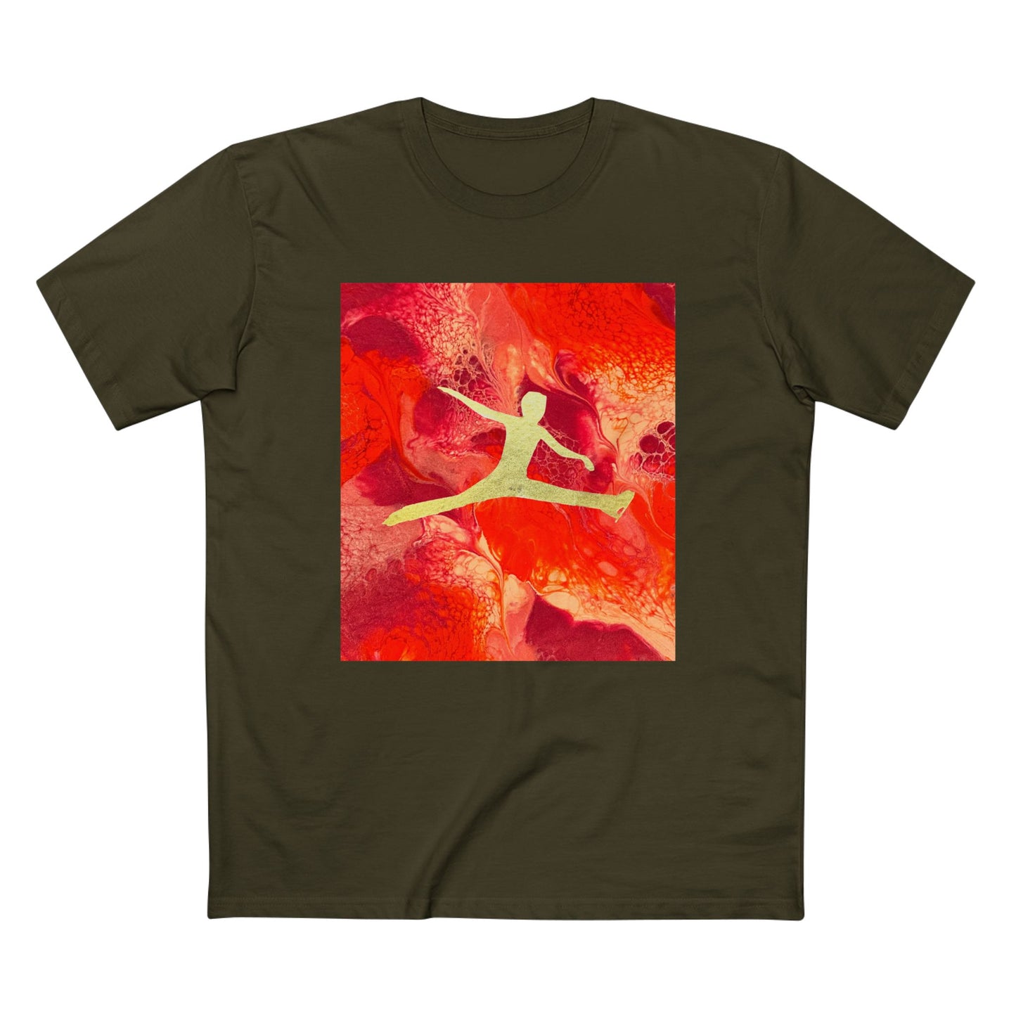 Men's figure skating T-shirt