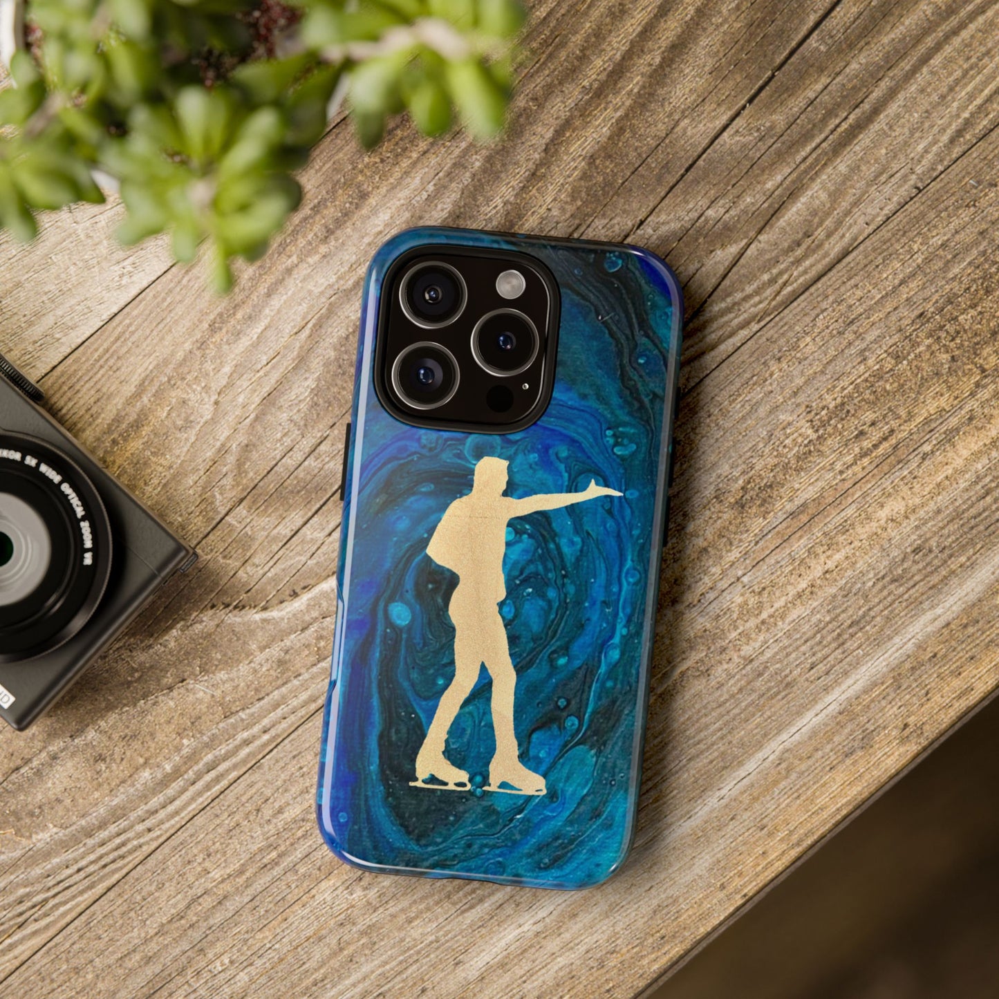 Figure skating phone cases