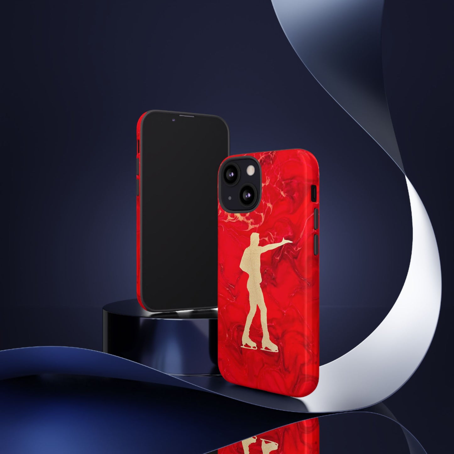 Figure skating phone cases