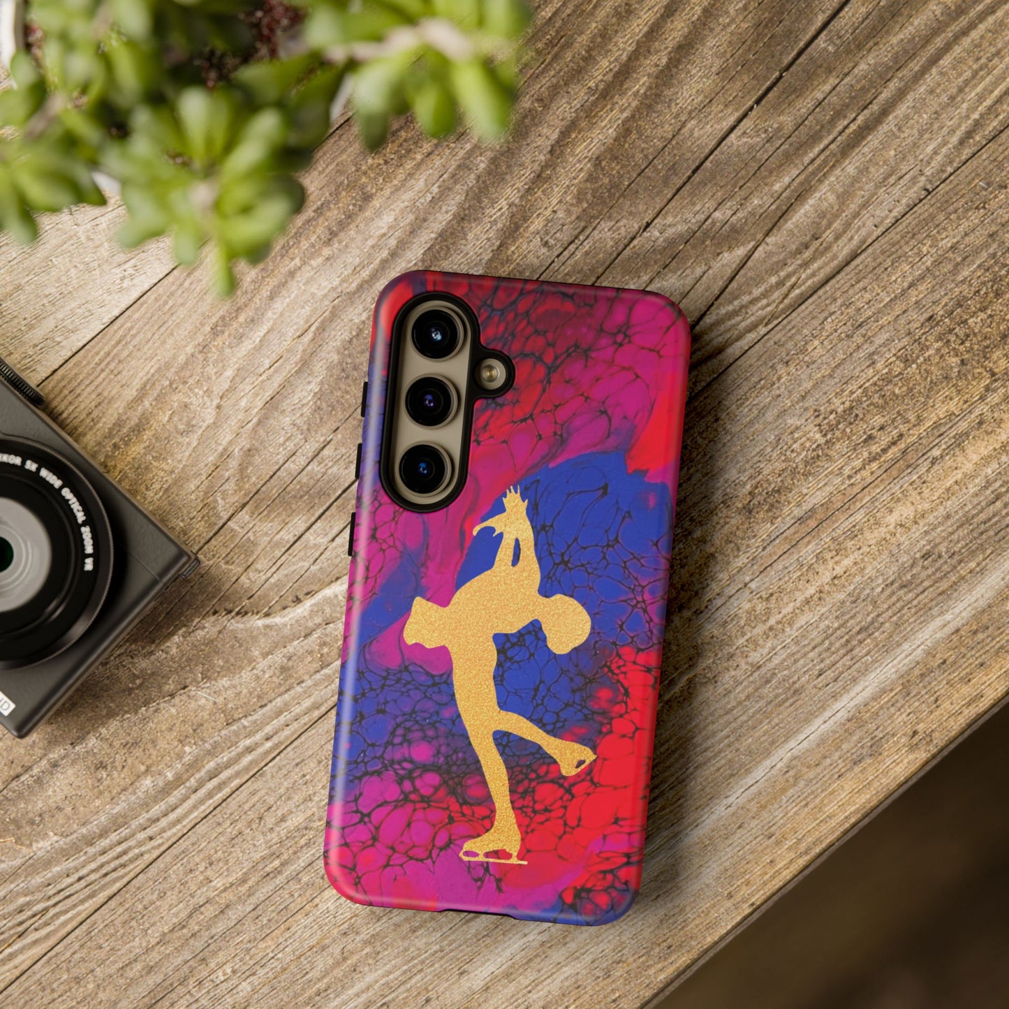 figure skating phone case