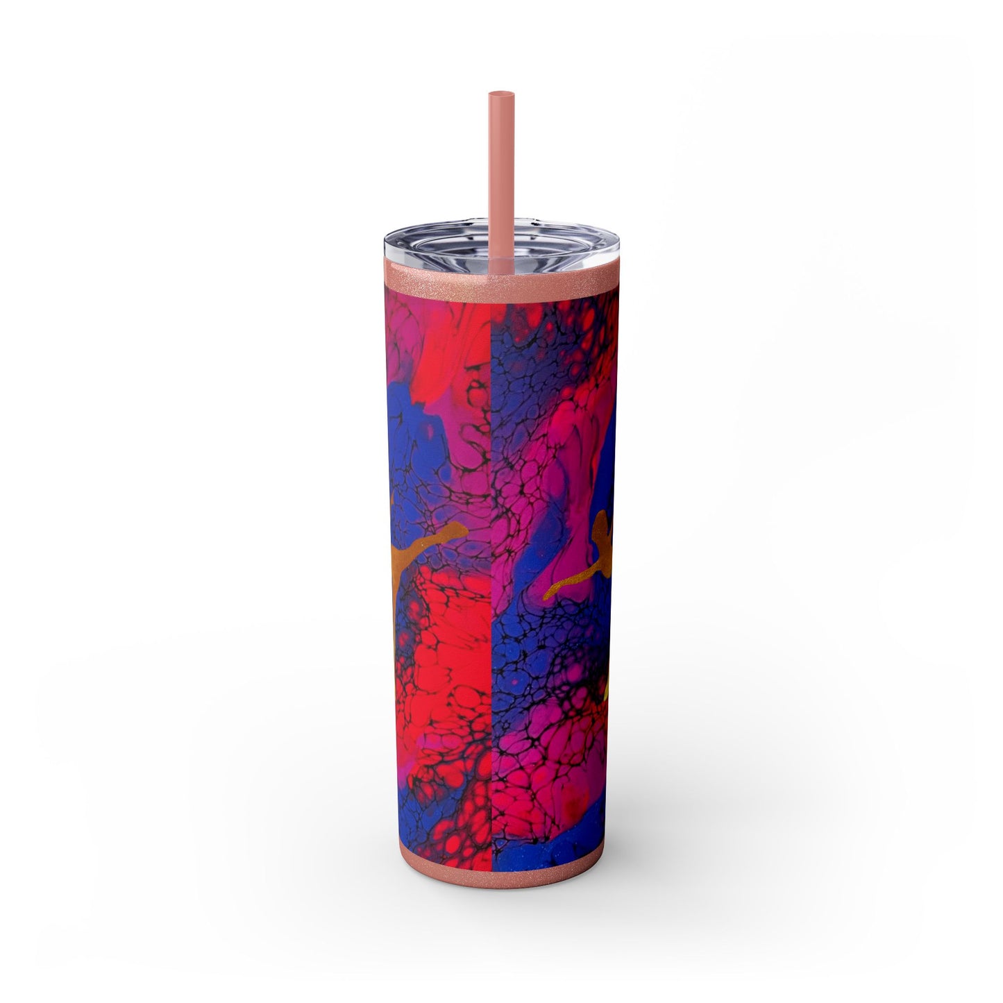 Figure Skating Tumbler, 20oz with straw