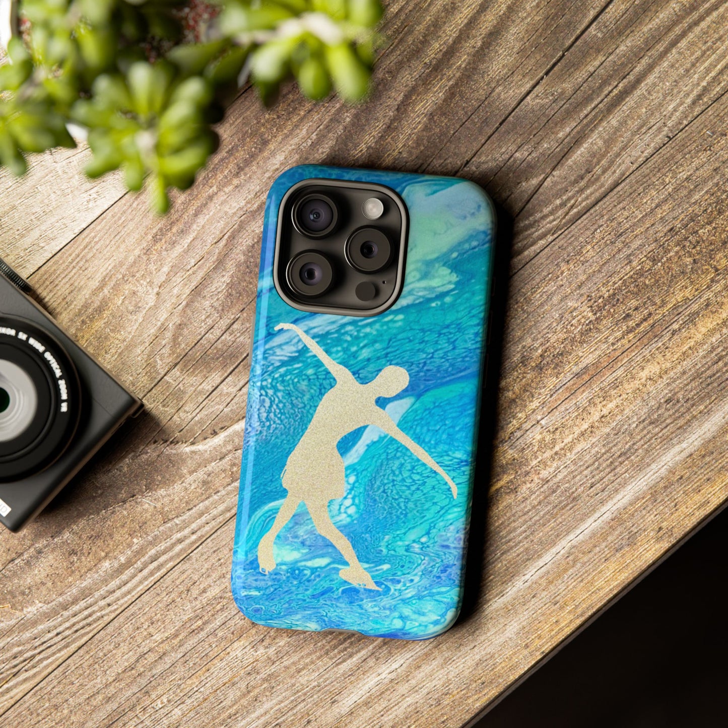 Figure skating phone cases