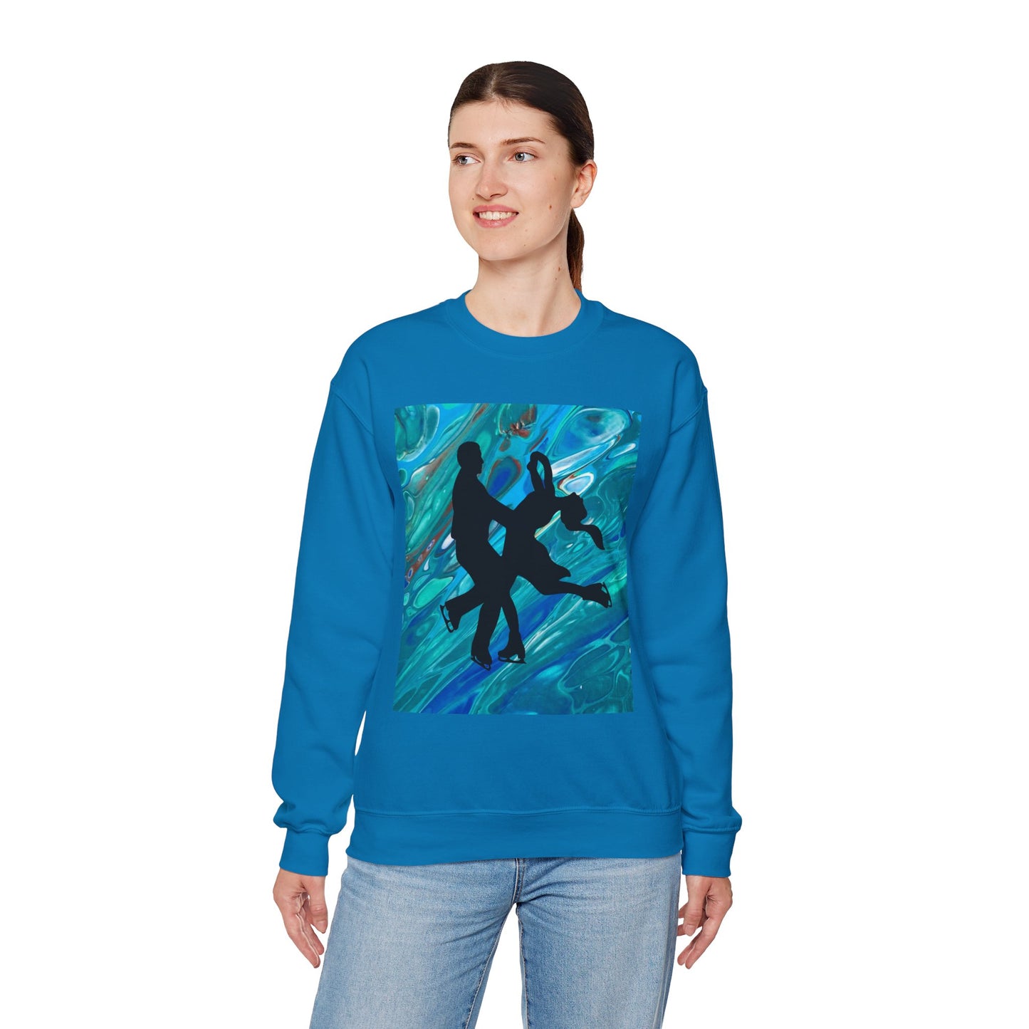 Unisex Figure Skating Crewneck Sweatshirt