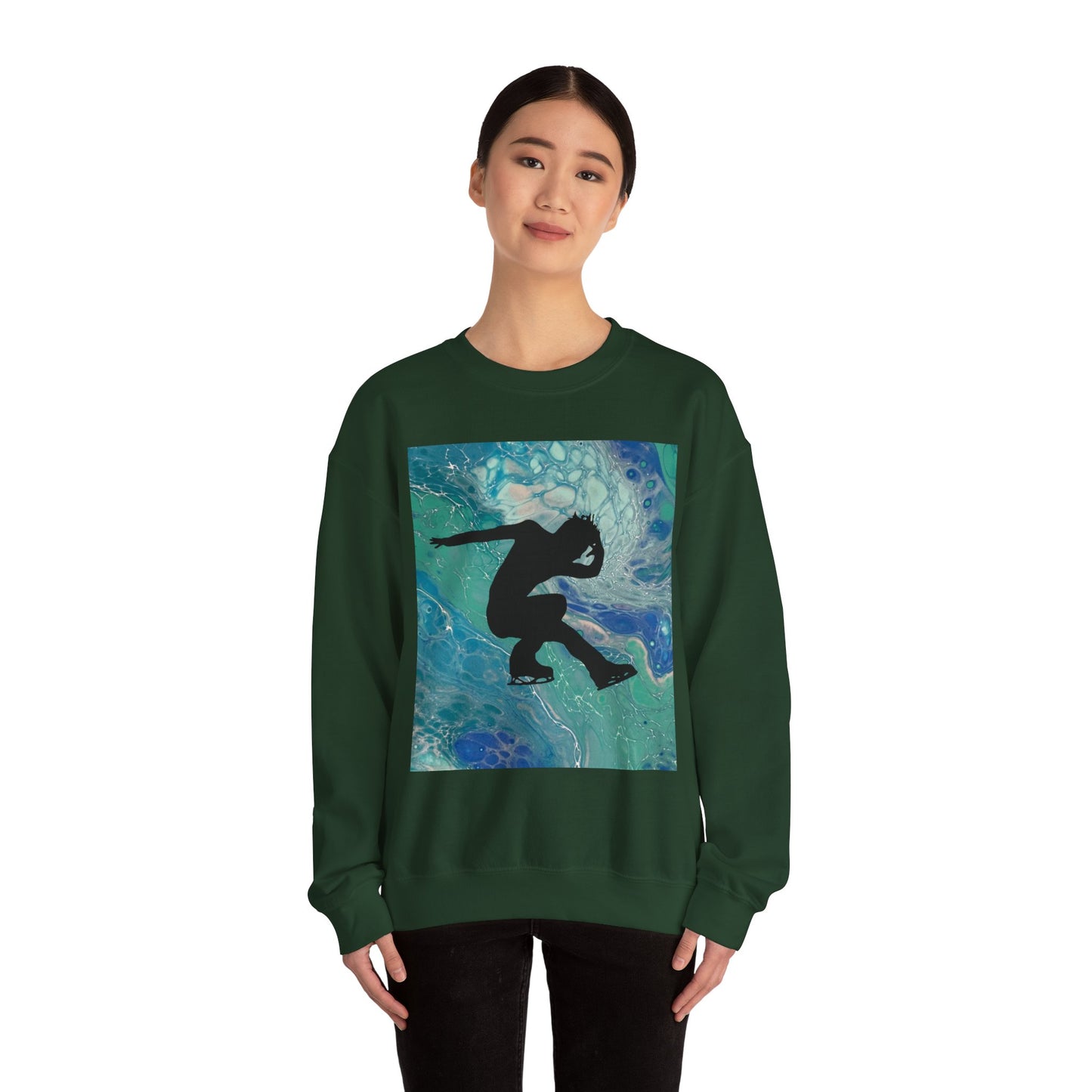 Unisex Figure Skating Crewneck Sweatshirt