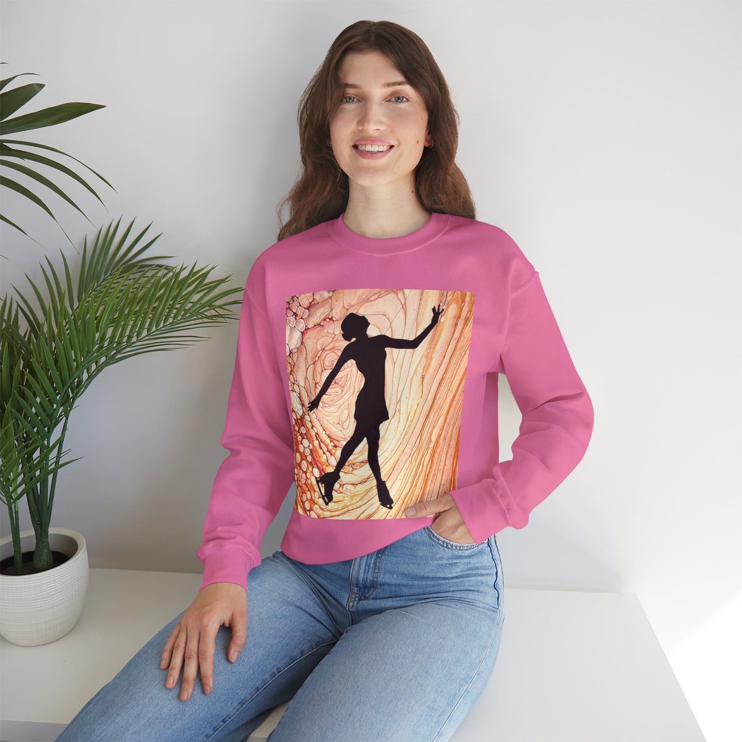 Unisex Figure Skating Crewneck Sweatshirt