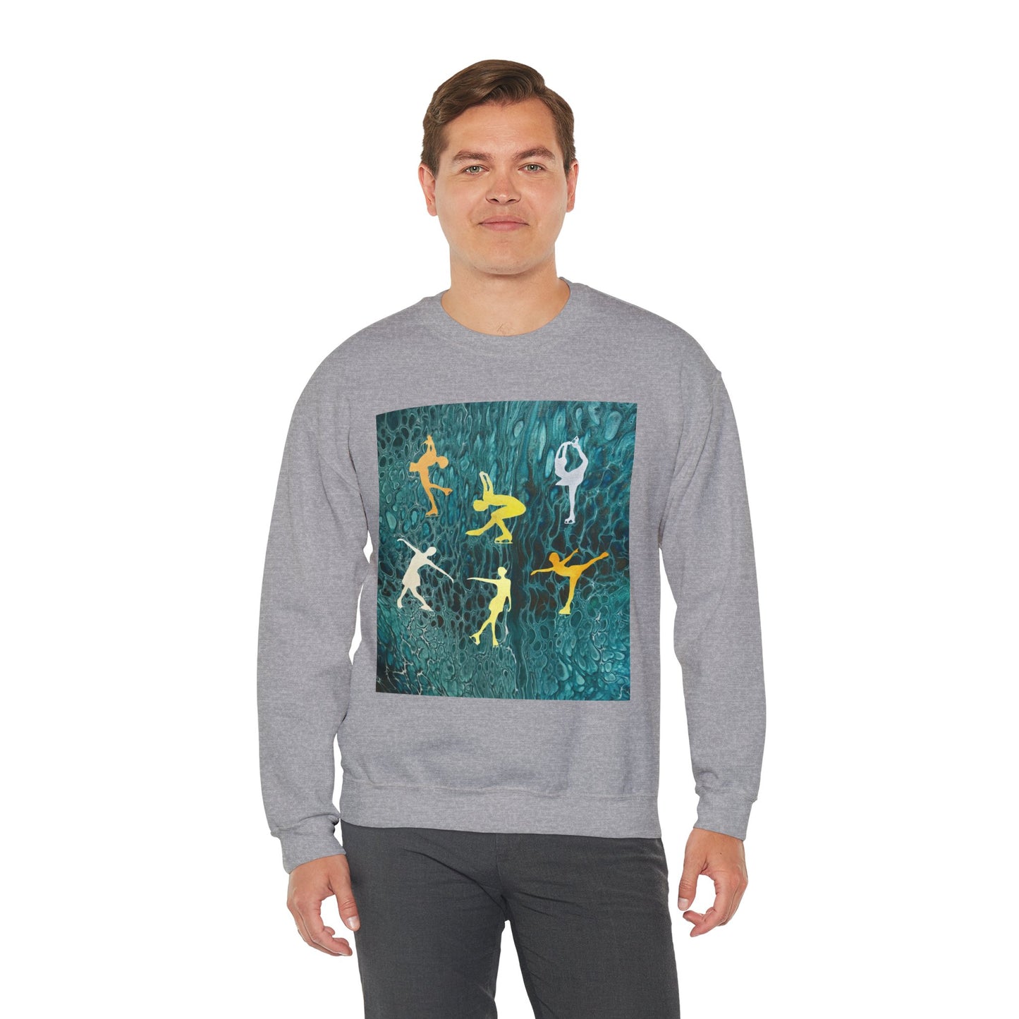 Unisex Figure Skating crewneck Sweatshirt