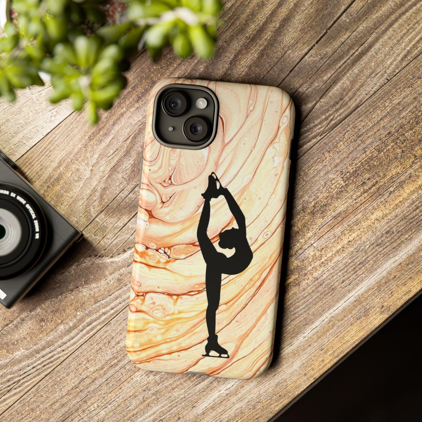 Figure skating phone cases