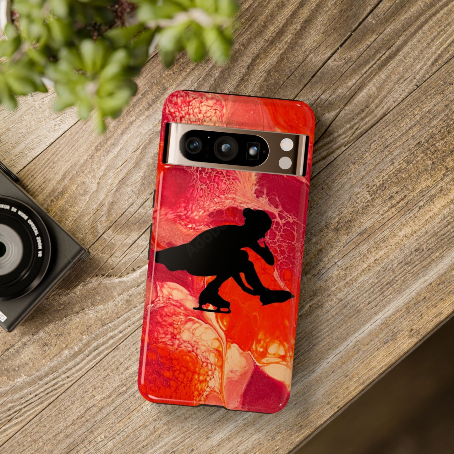 Figure skating phone cases