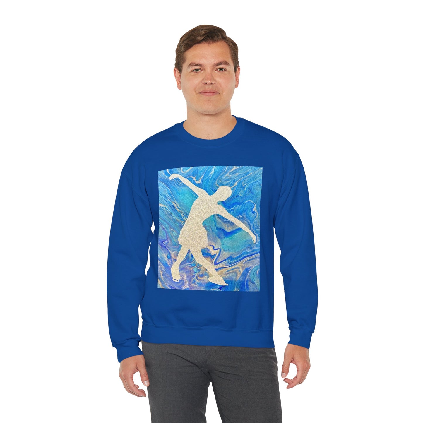 Unisex Figure Skating Crewneck Sweatshirt