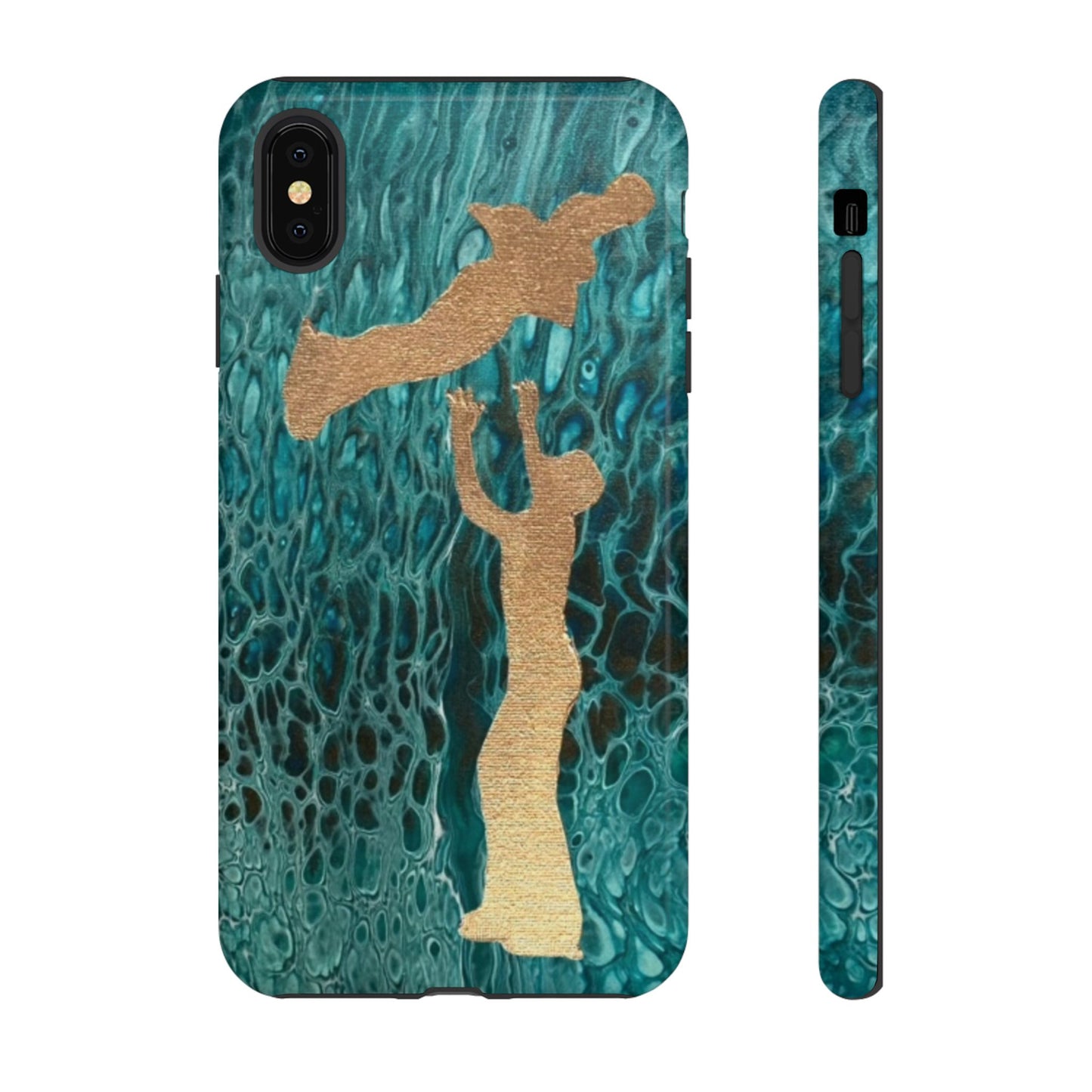 Figure skating phone case