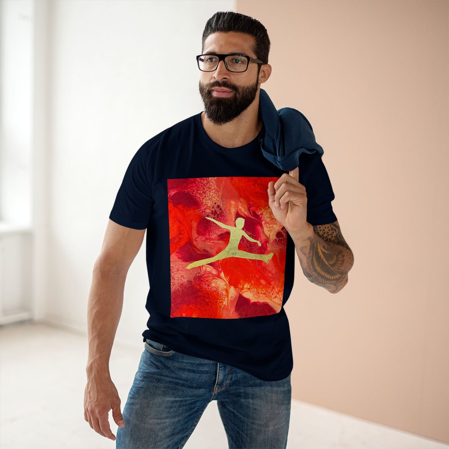 Men's figure skating T-shirt