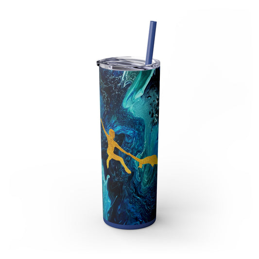 Figure Skating Tumbler, 20oz with straw