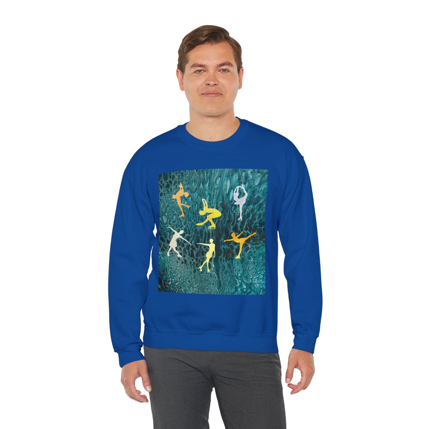 Unisex Figure Skating crewneck Sweatshirt