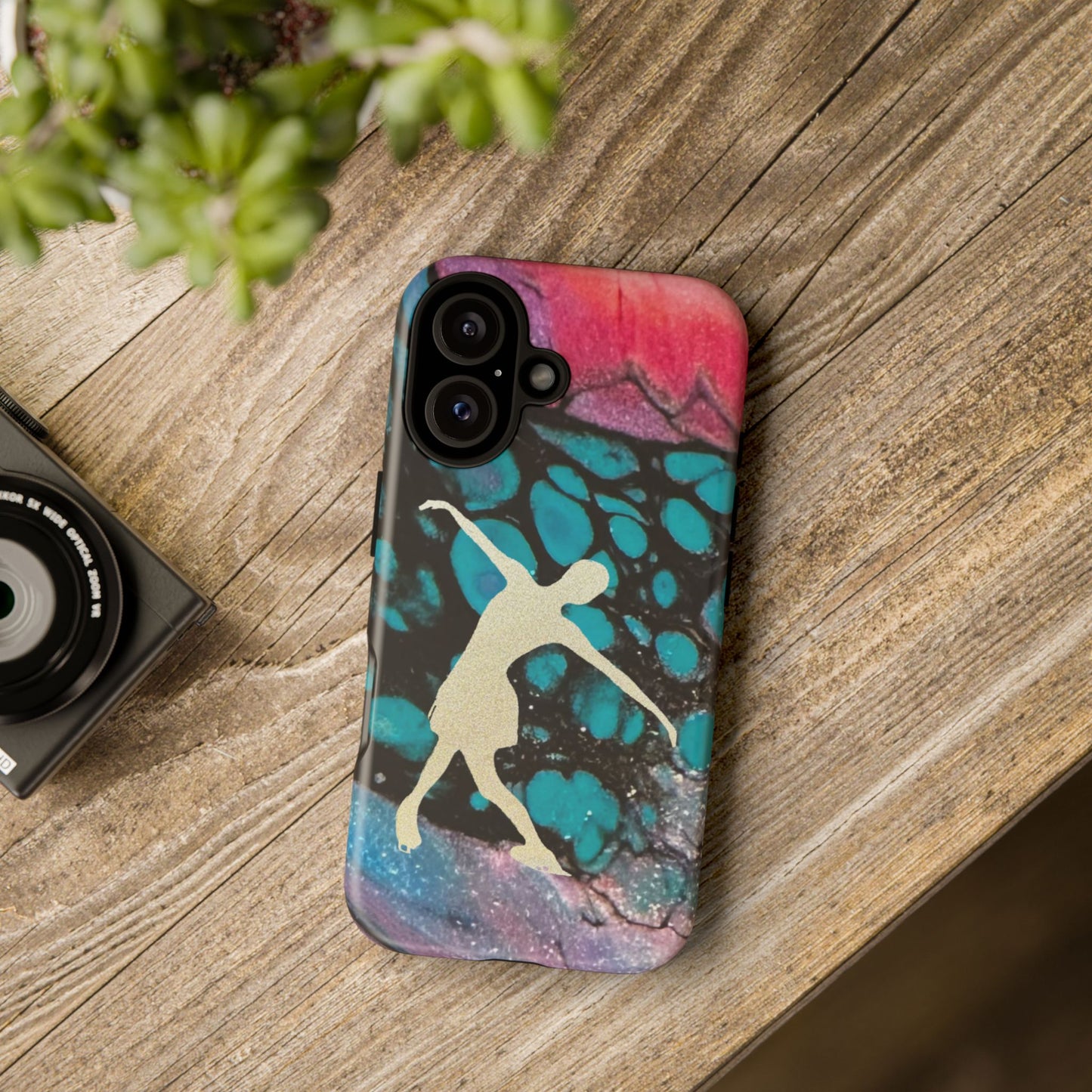 Figure skating phone cases