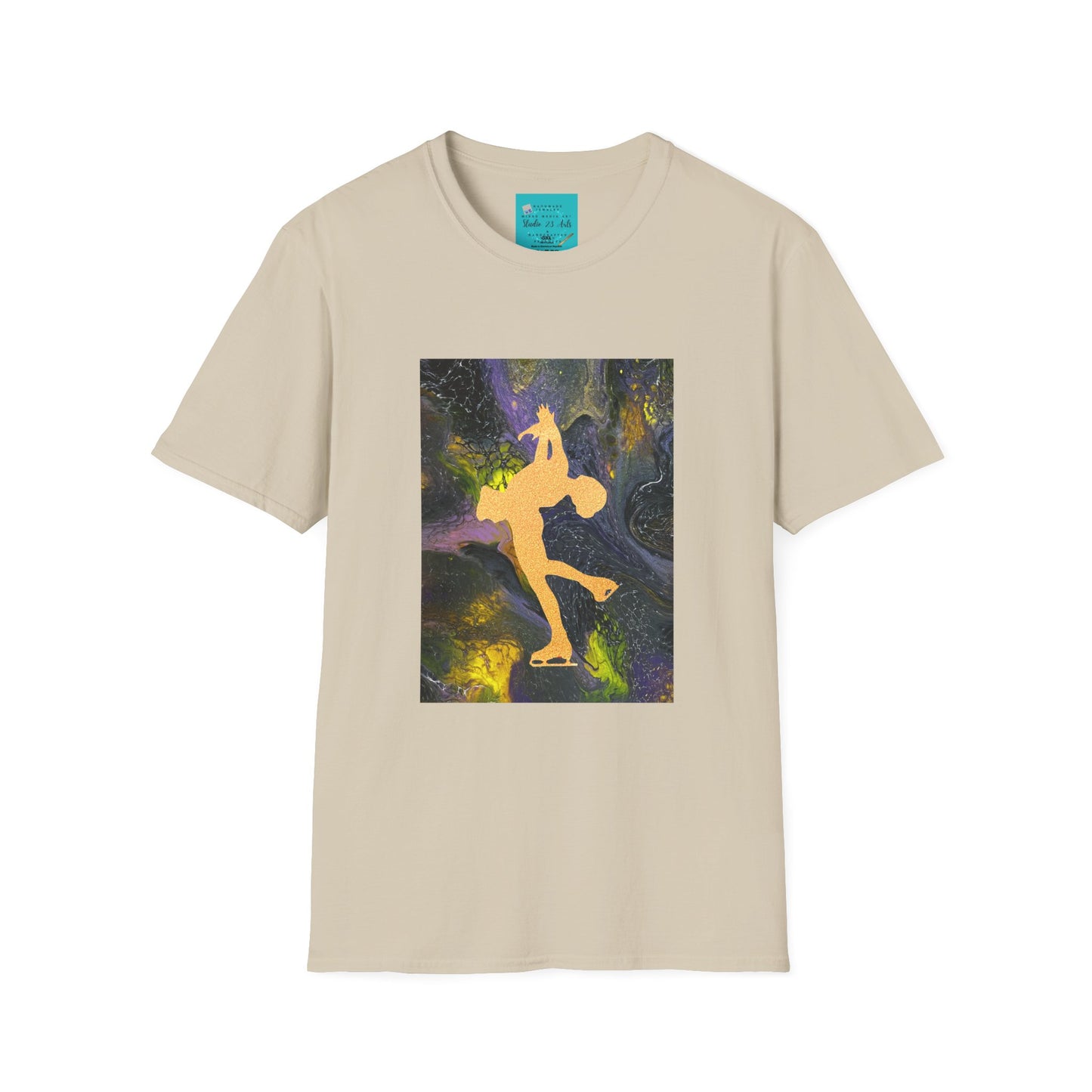 Unisex Softstyle figure skating T-Shirt