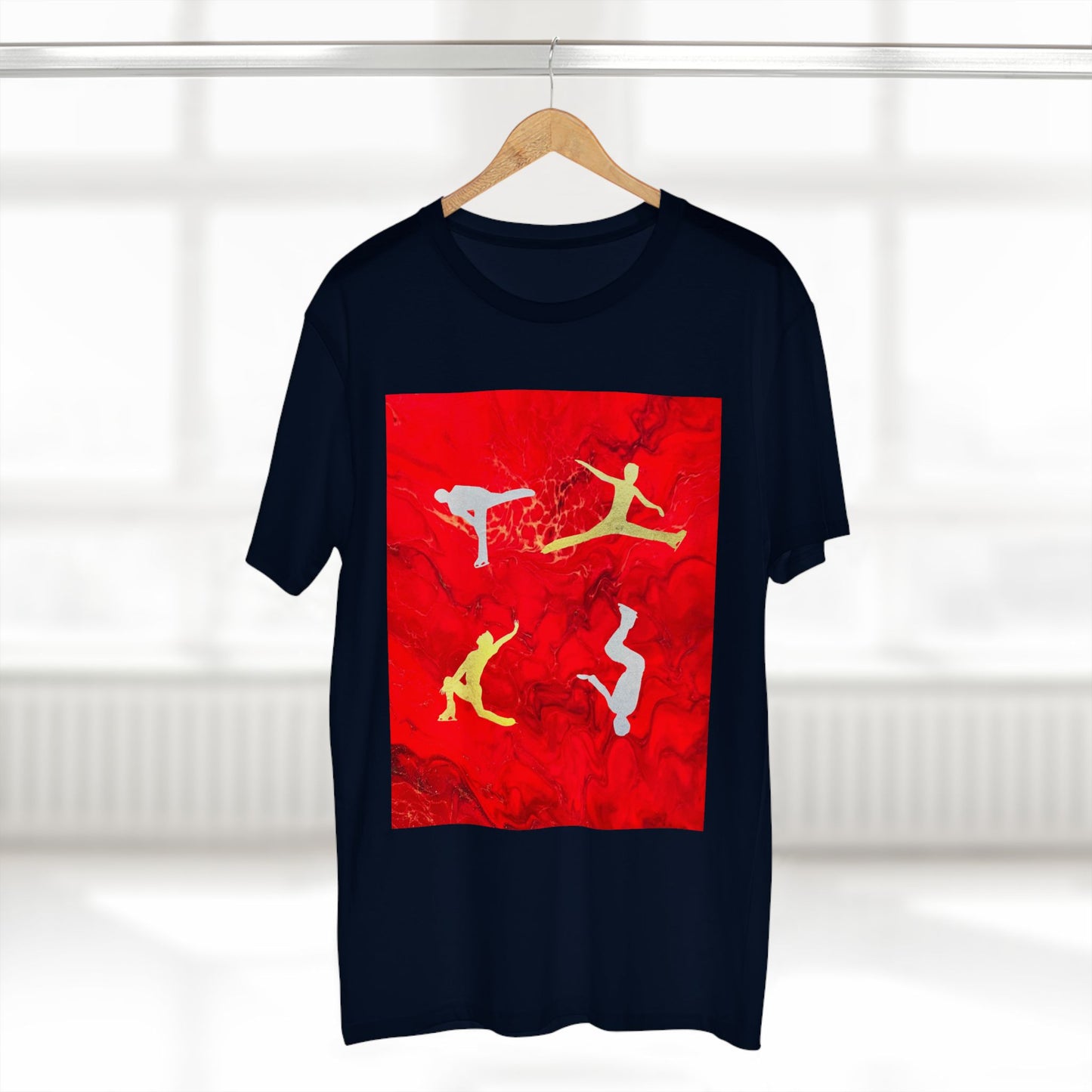 Men's figure skating T-shirt