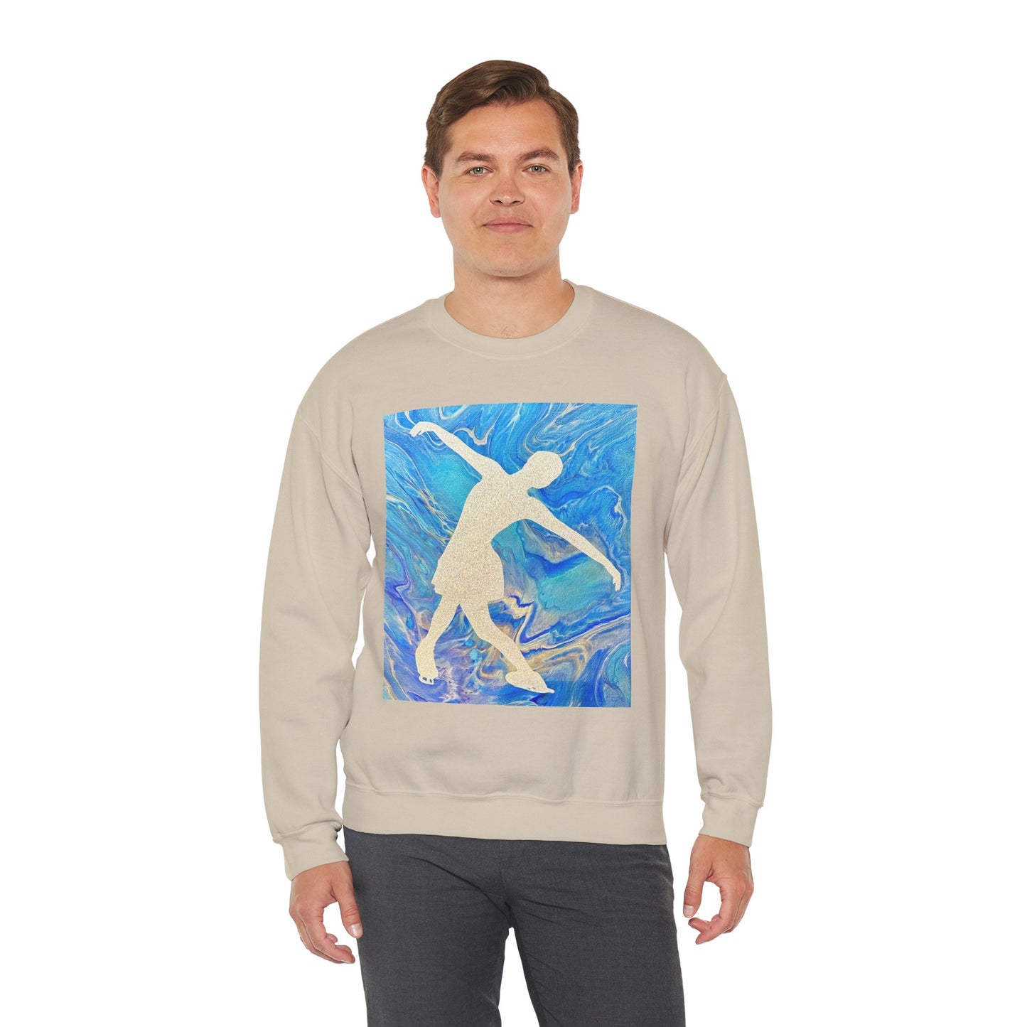 Unisex Figure Skating Crewneck Sweatshirt