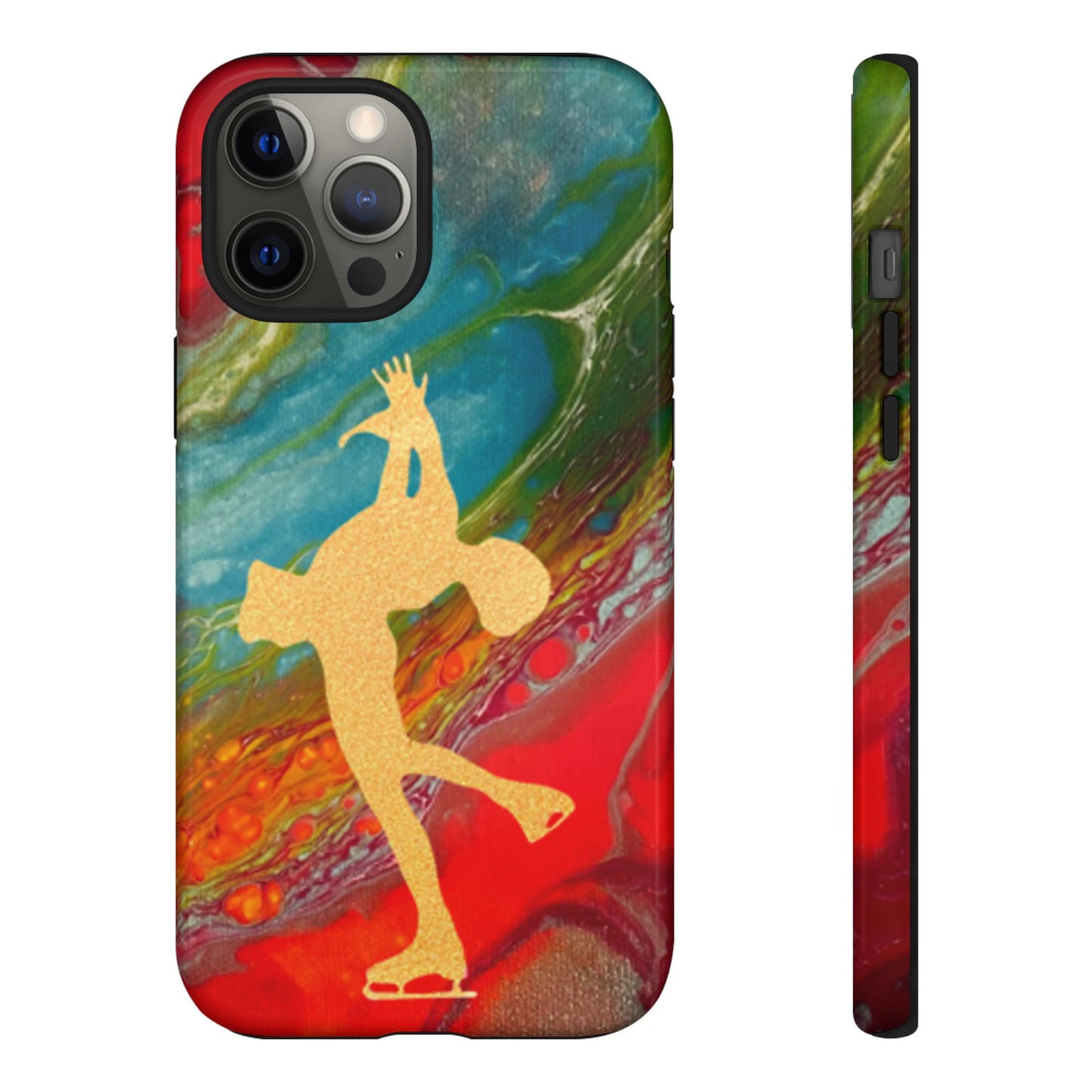 Figure skating phone cases