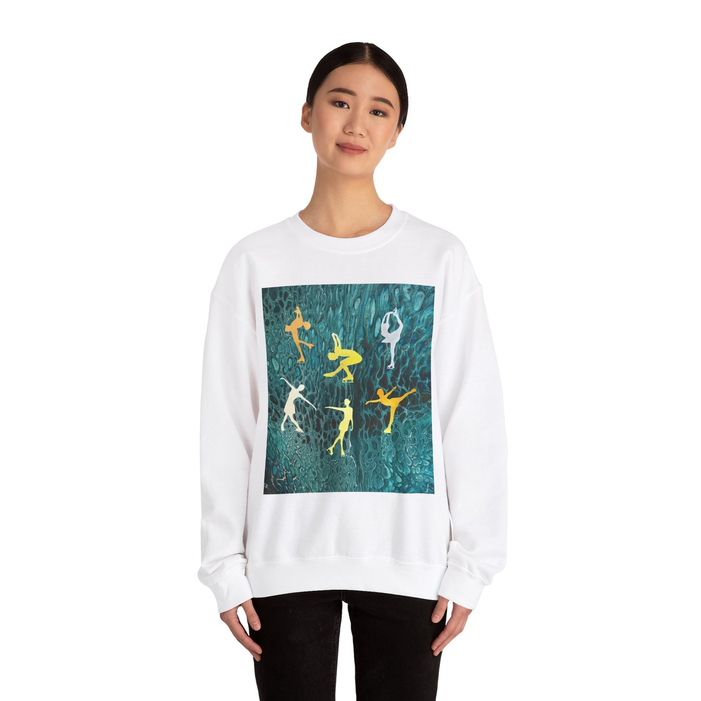 Unisex Figure Skating crewneck Sweatshirt