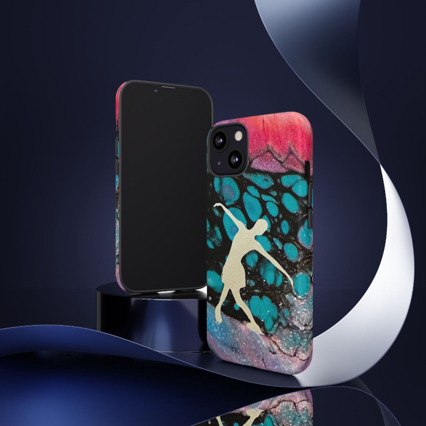 Figure skating phone cases