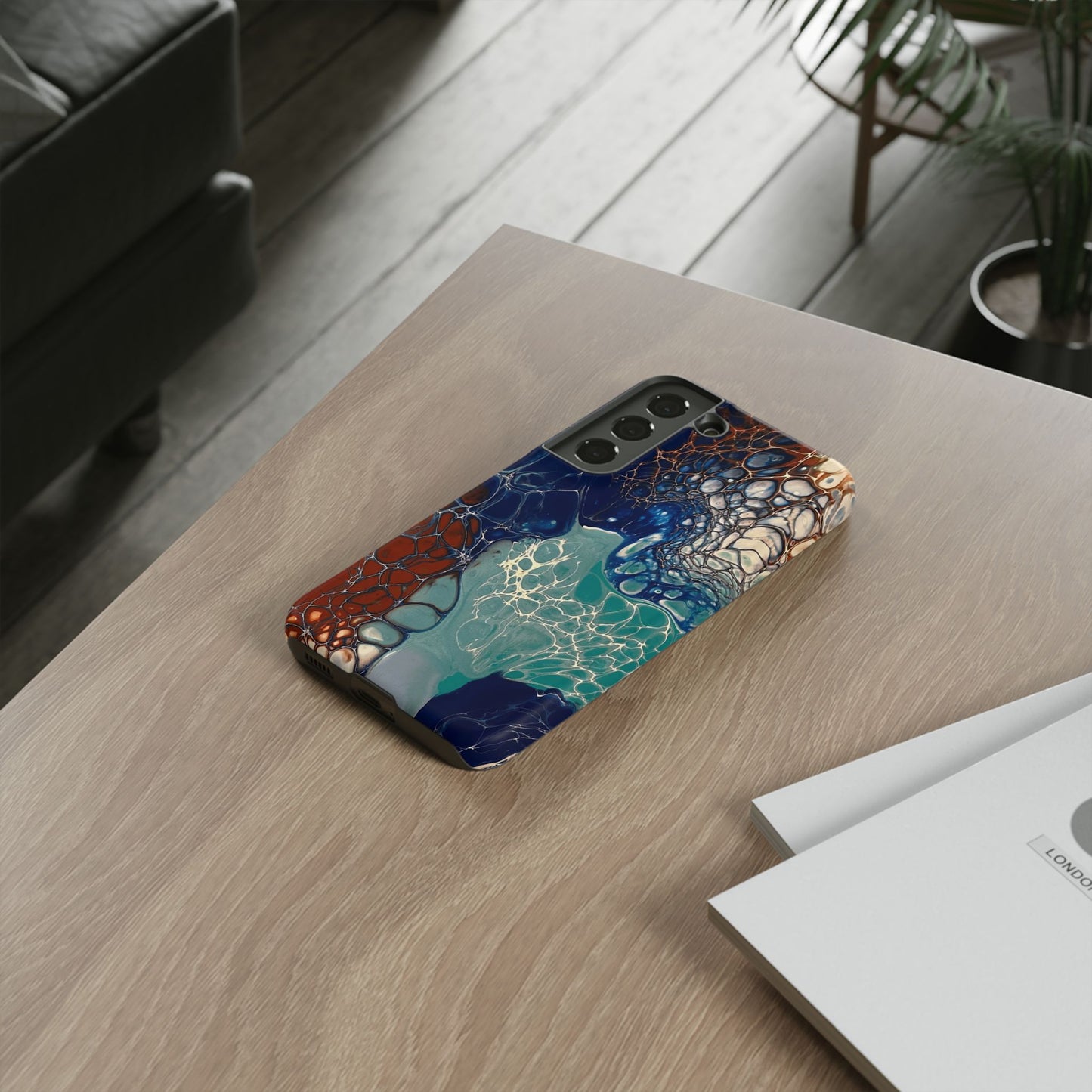 Phone Case for iPhone, Samsung and Google pixel devices -Artwork Design, Tough Protection