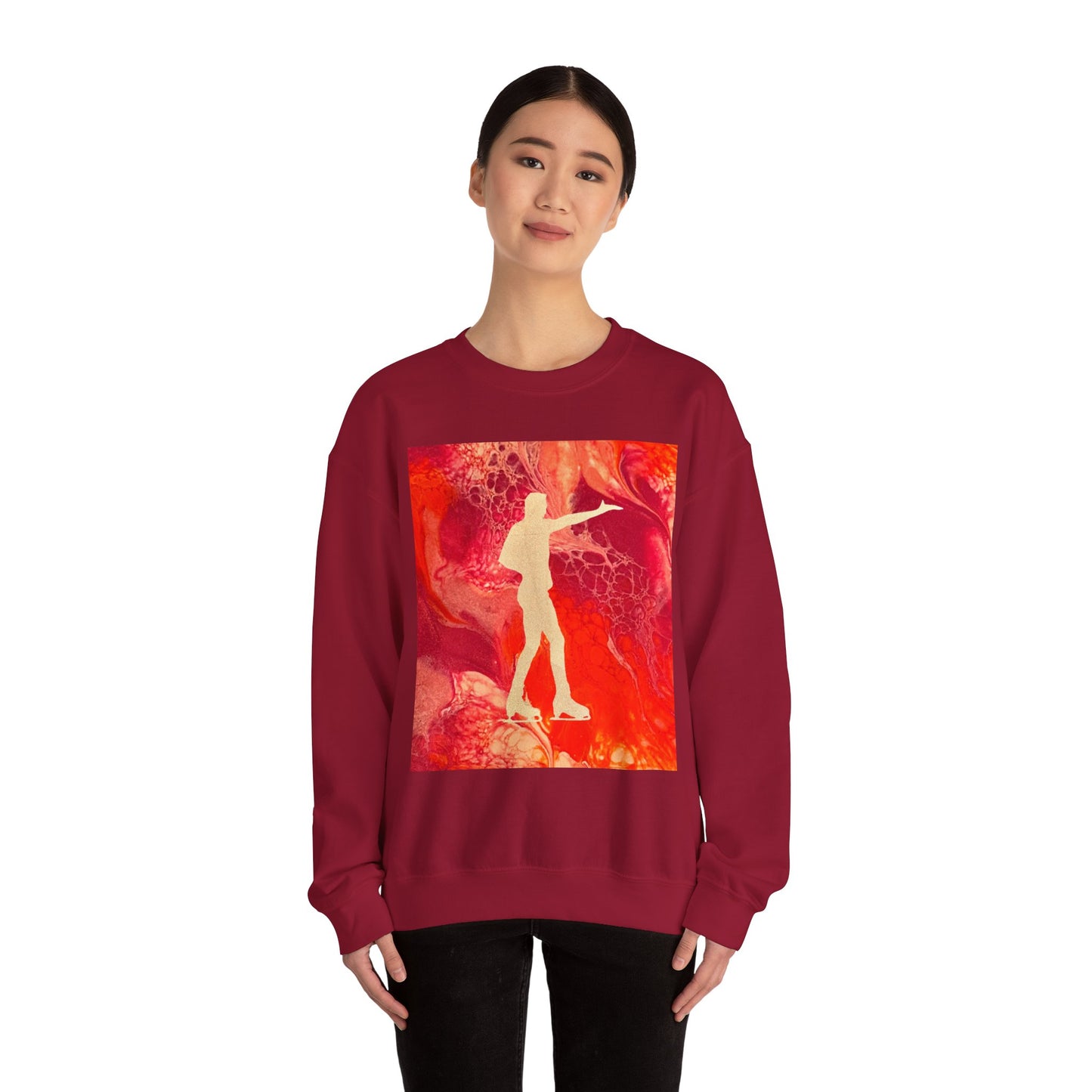 Unisex Figure Skating Crewneck Sweatshirt