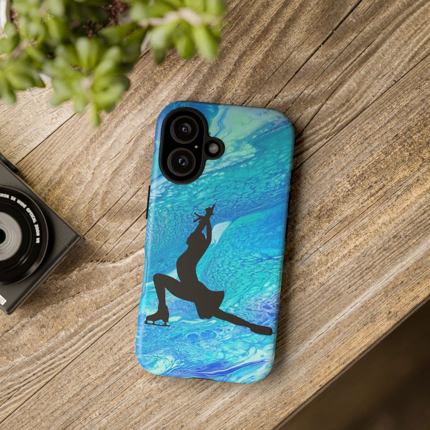 Figure skating phone cases