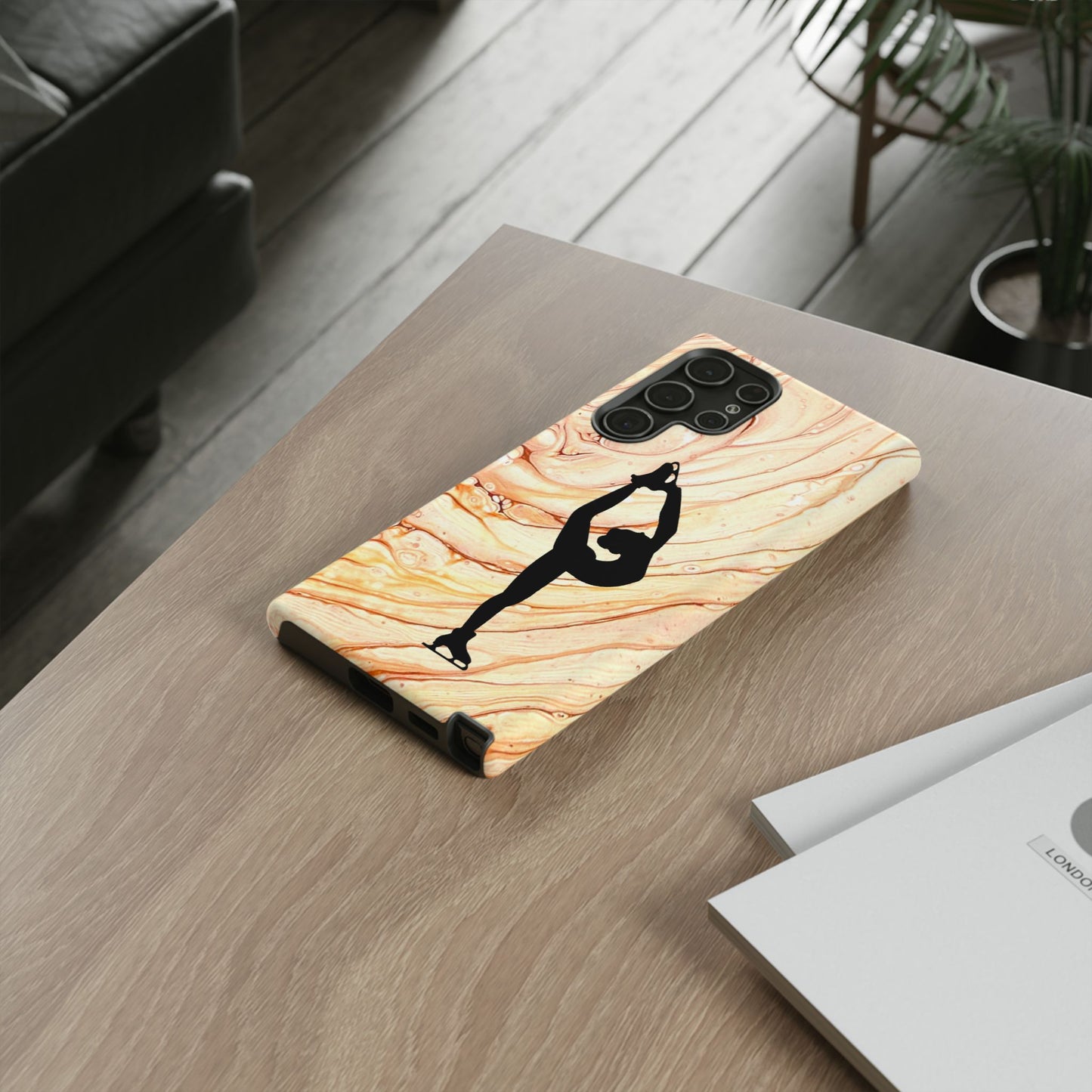 Figure skating phone cases